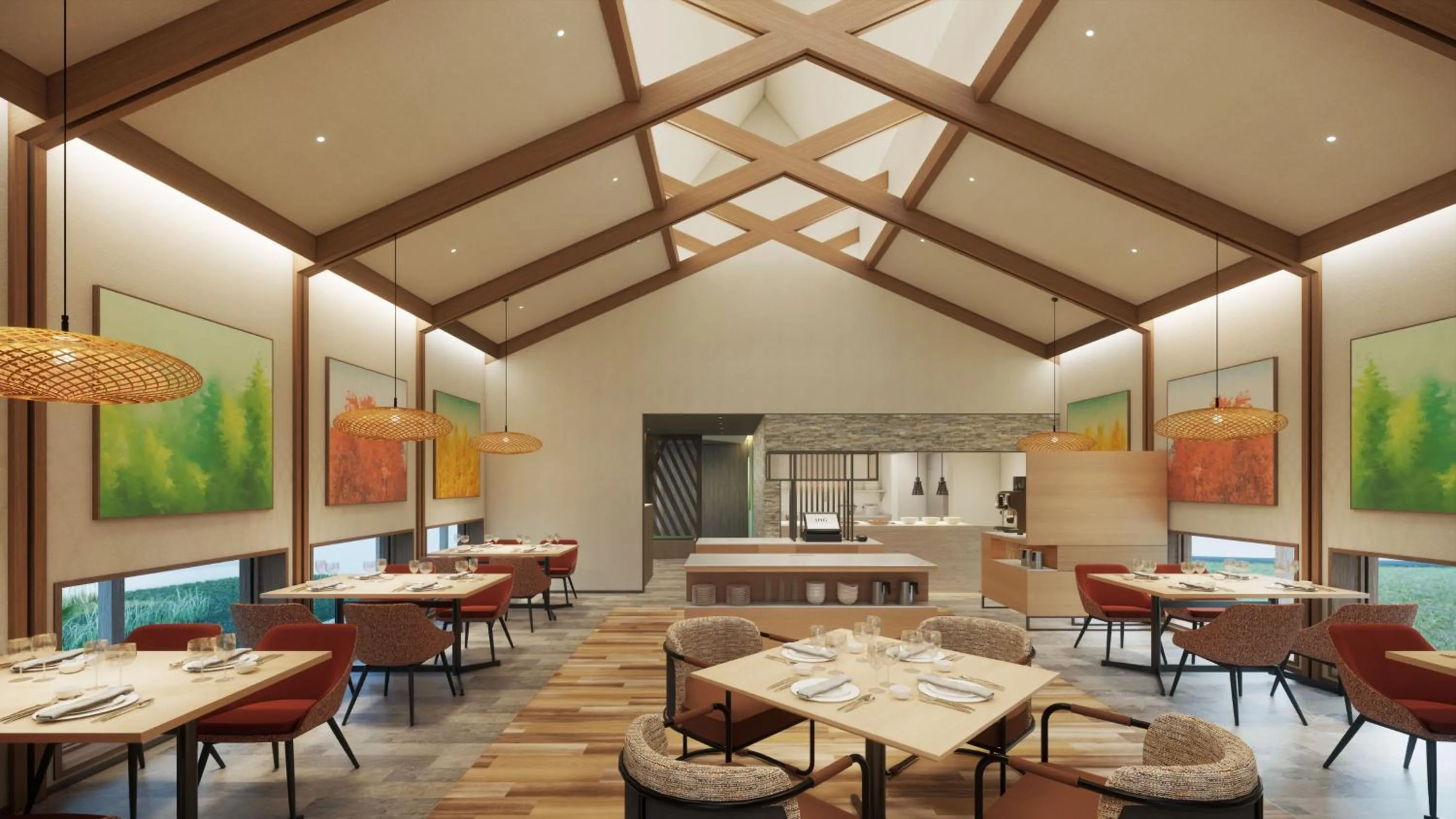 Restaurant/places to eat in Holiday Inn Resort Shinano-Omachi Kuroyon by IHG