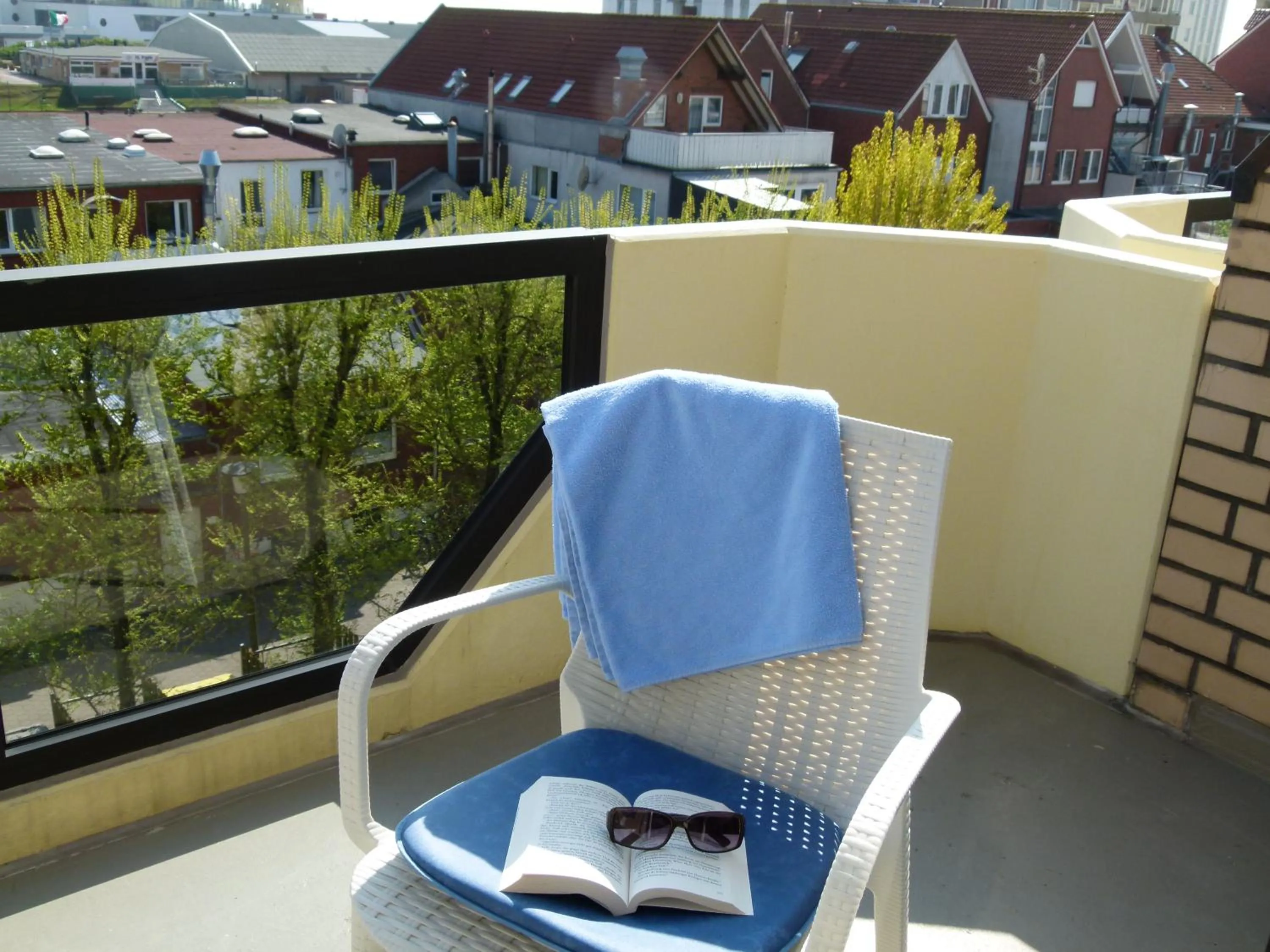 Balcony/Terrace in Aparthotel Kachelot