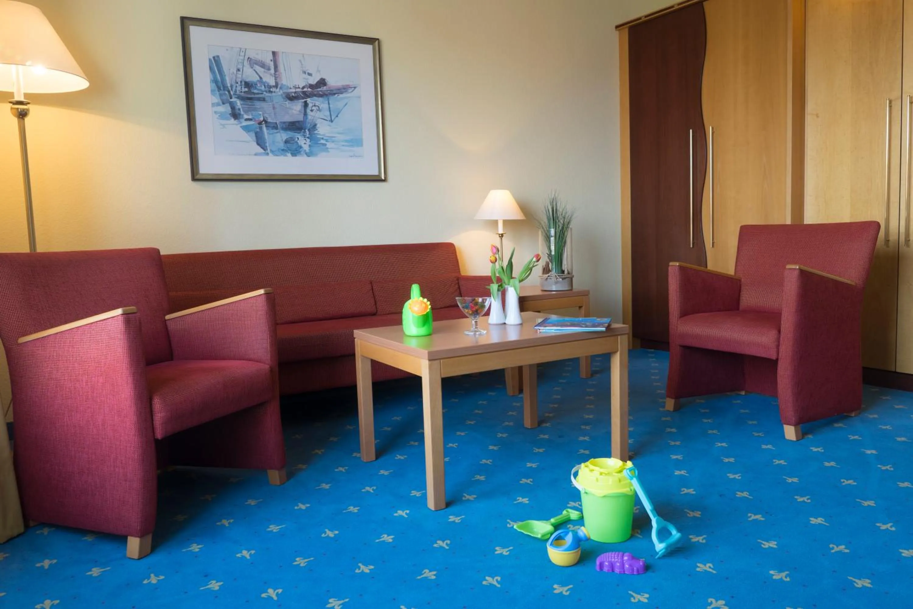 Living room in Aparthotel Kachelot