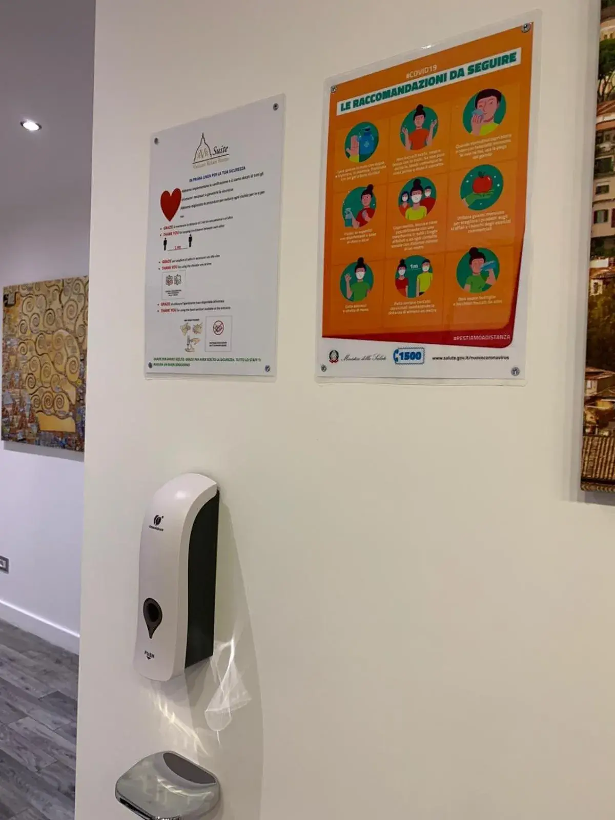 Lobby or reception in Vatican Relais Rome Lobby or reception in Vatican Relais Rome