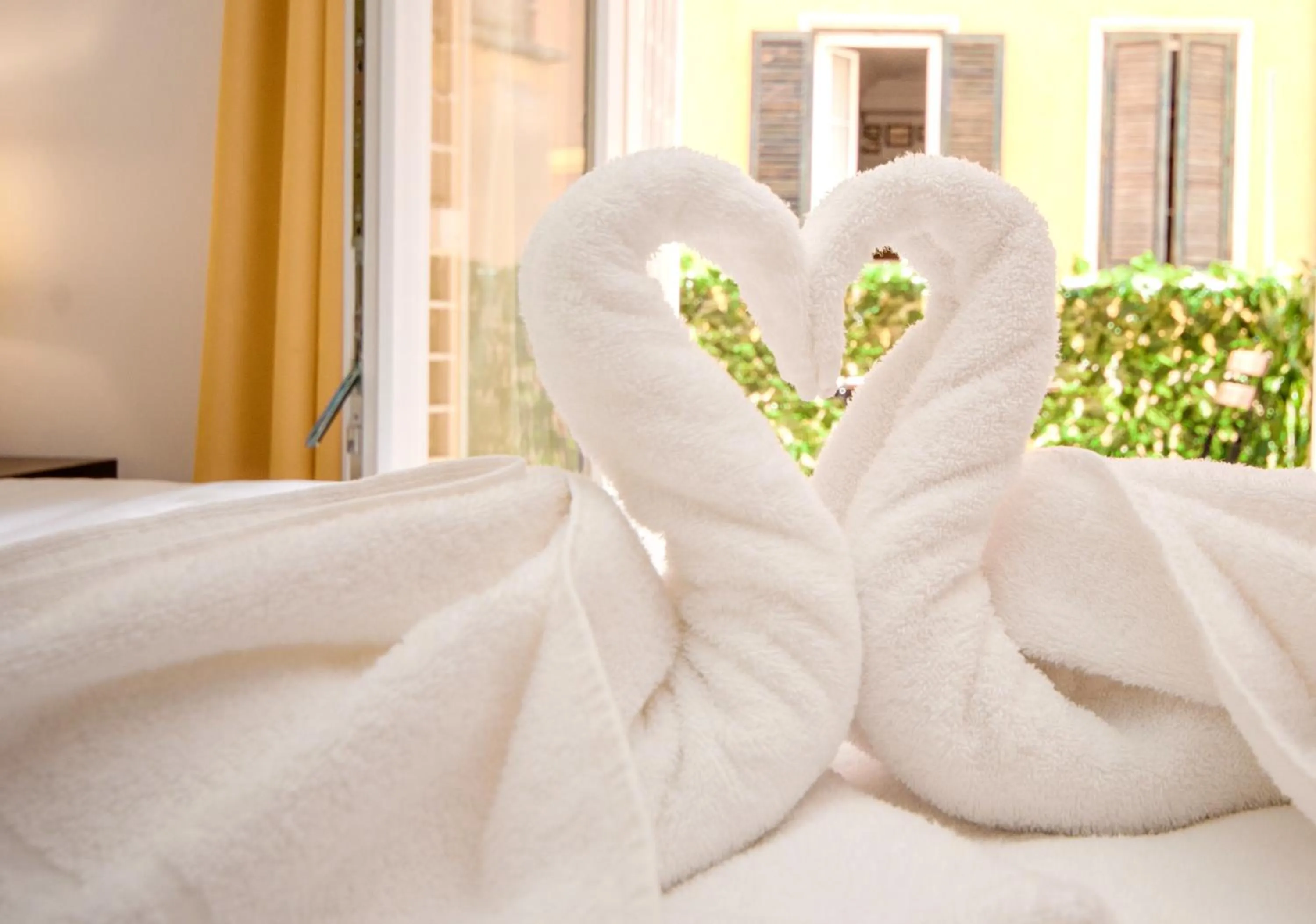 Decorative detail, Bed in Vatican Relais Rome