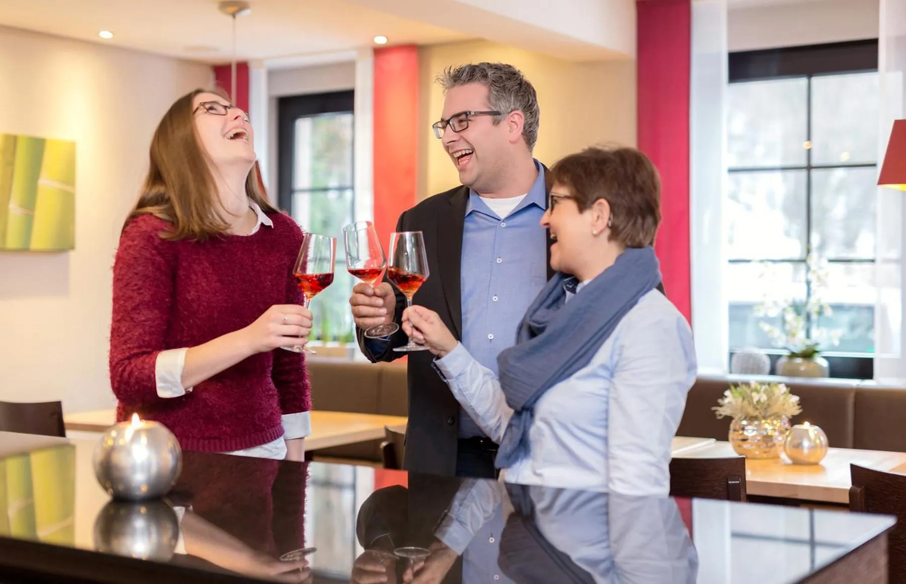 Lounge or bar in Hotel Pfälzer Wald