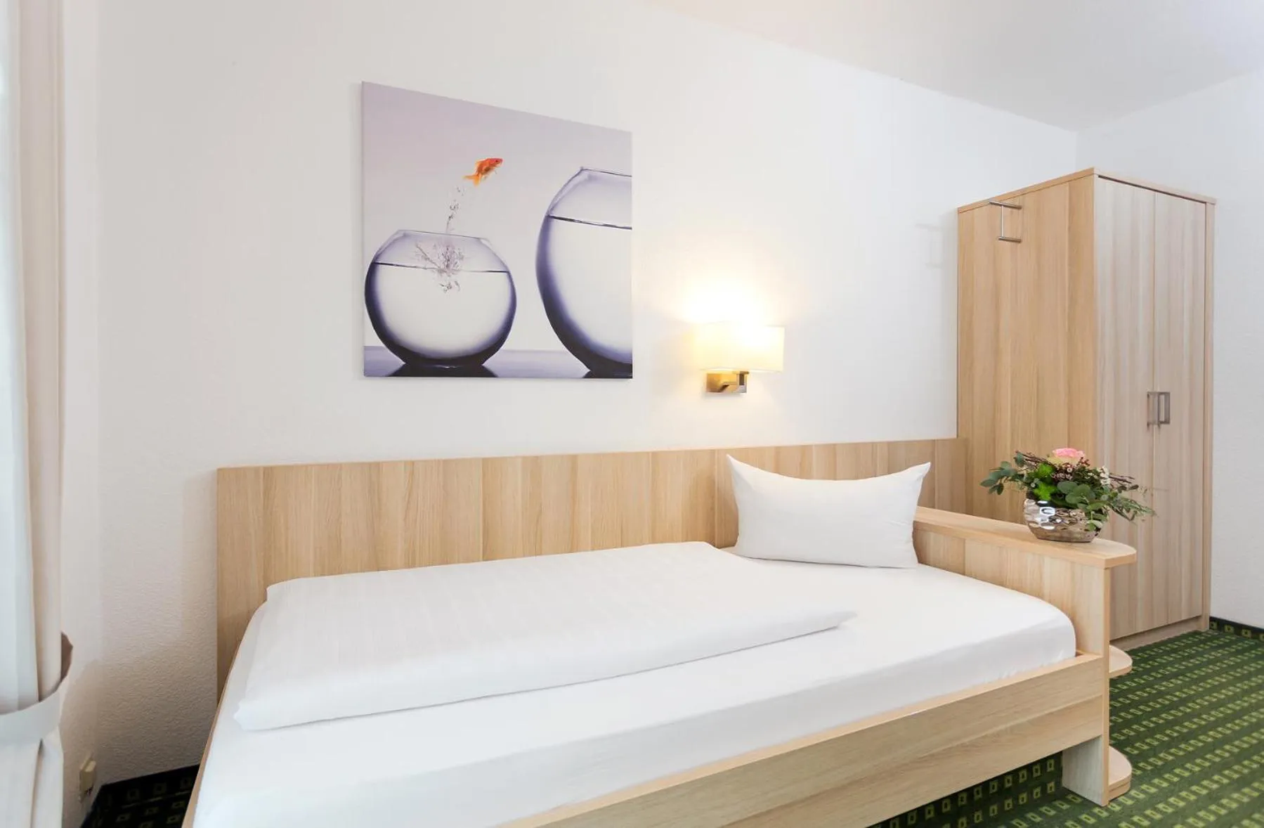 Photo of the whole room, Bed in Hotel Pfälzer Wald