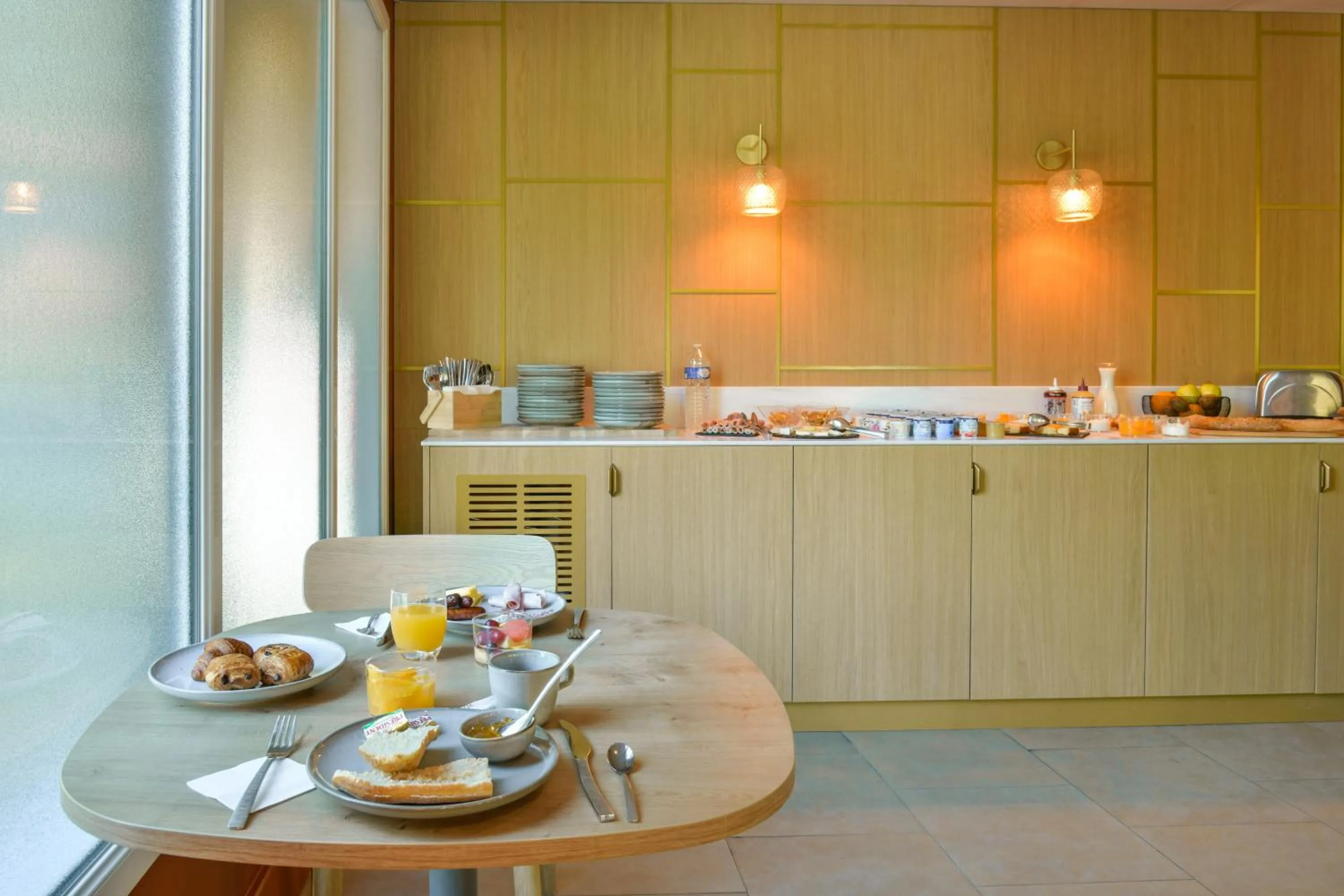 Breakfast in B Hôtel Olympia Bourges - rénovation terminée