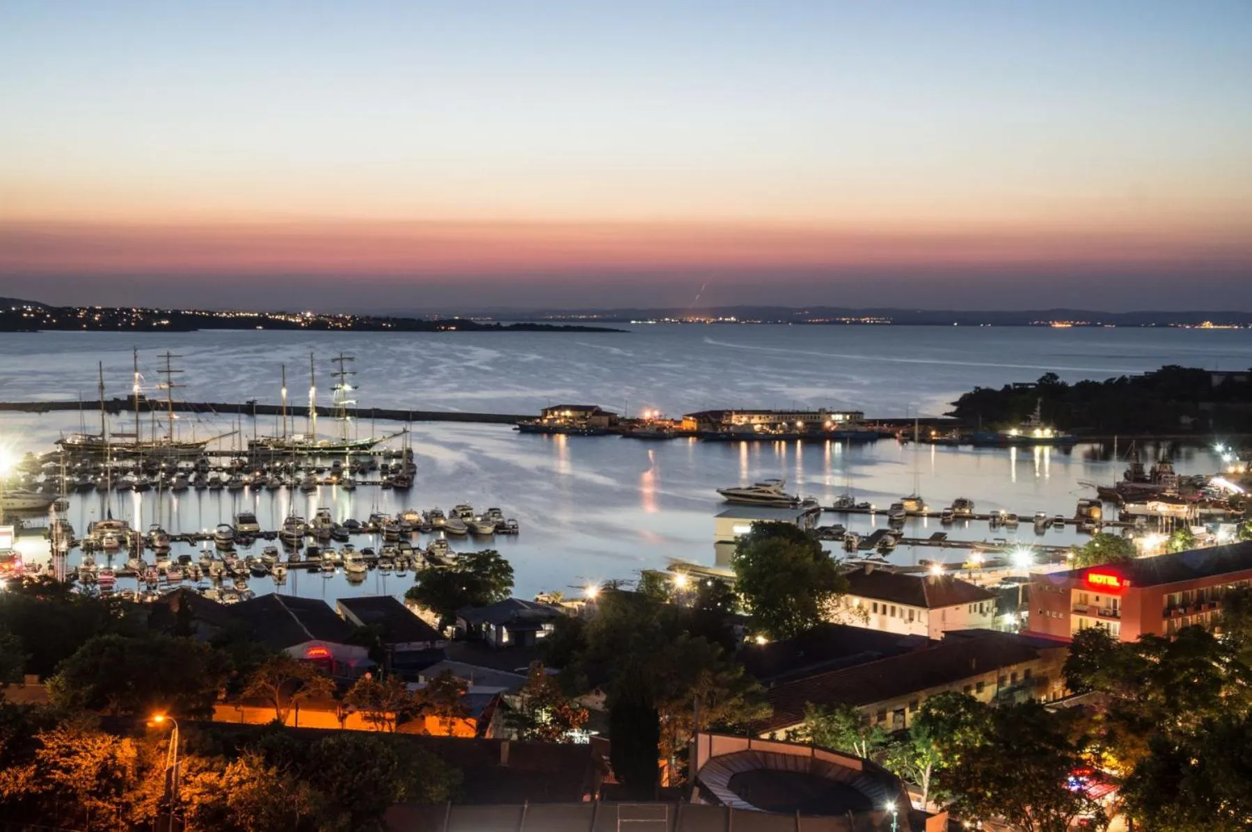 Sea view in Family Hotel Radiana