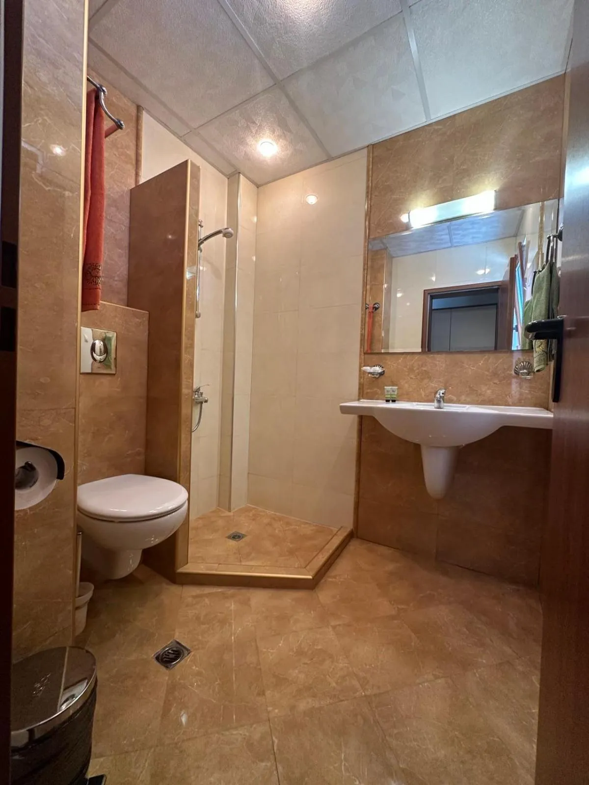 Bathroom in Family Hotel Radiana