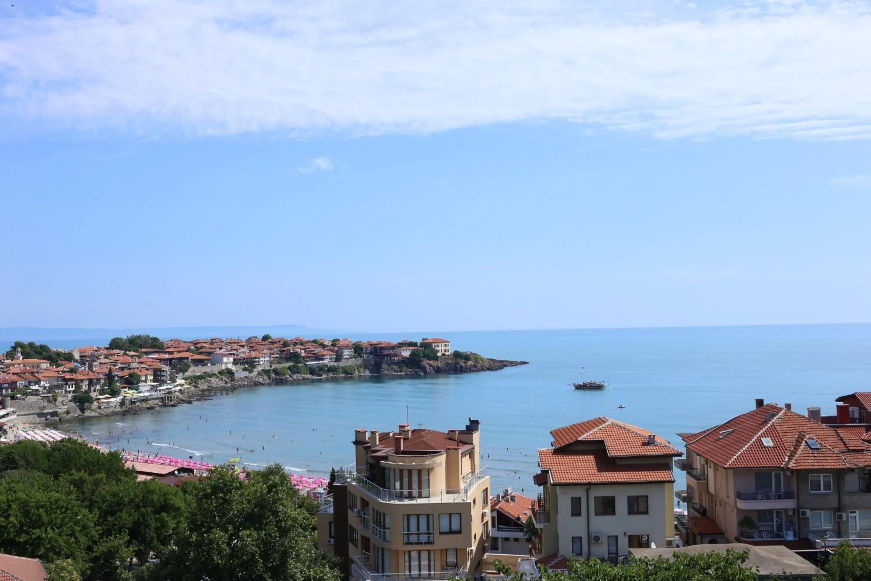 Sea view in Family Hotel Radiana