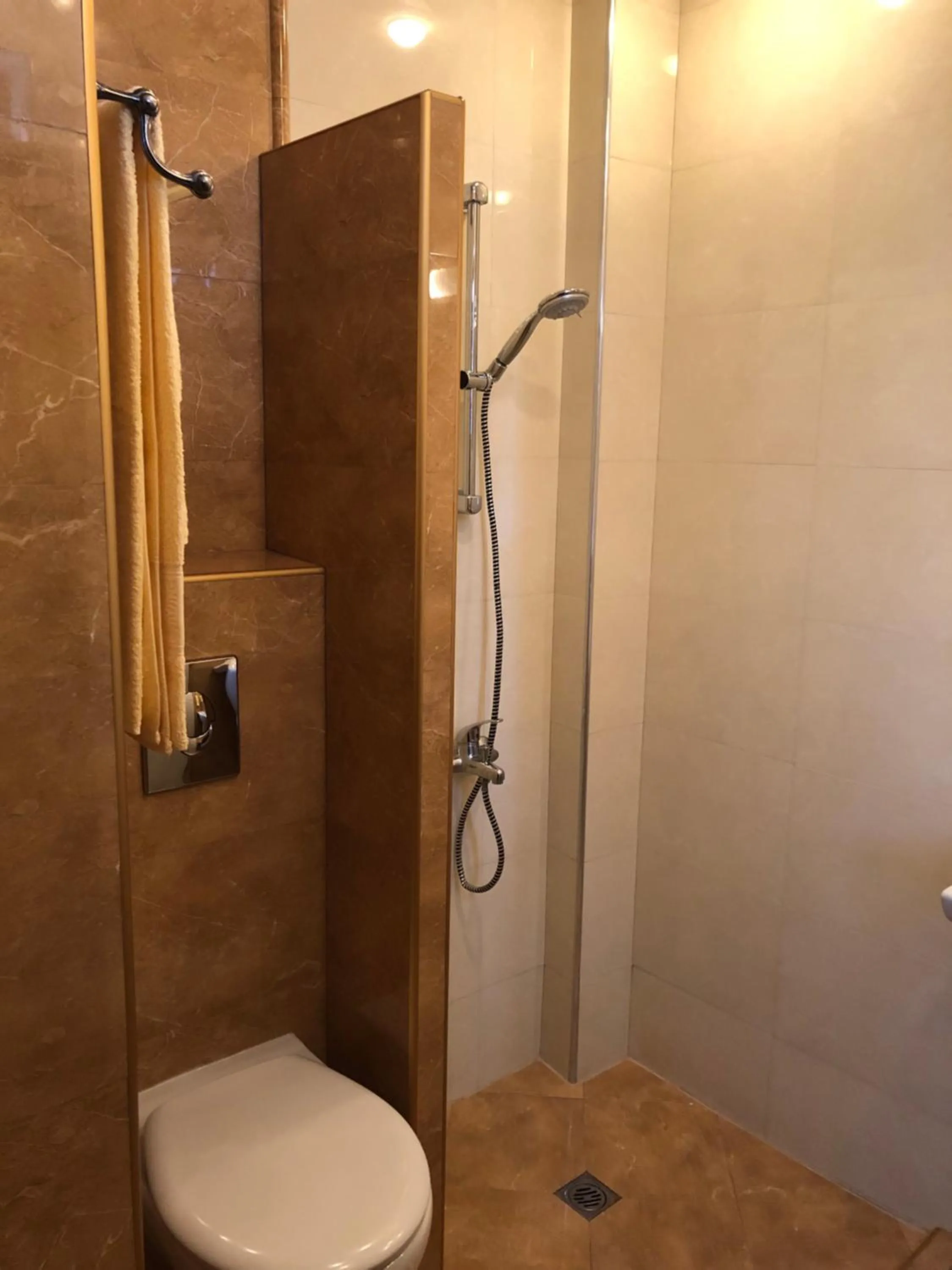Shower in Family Hotel Radiana