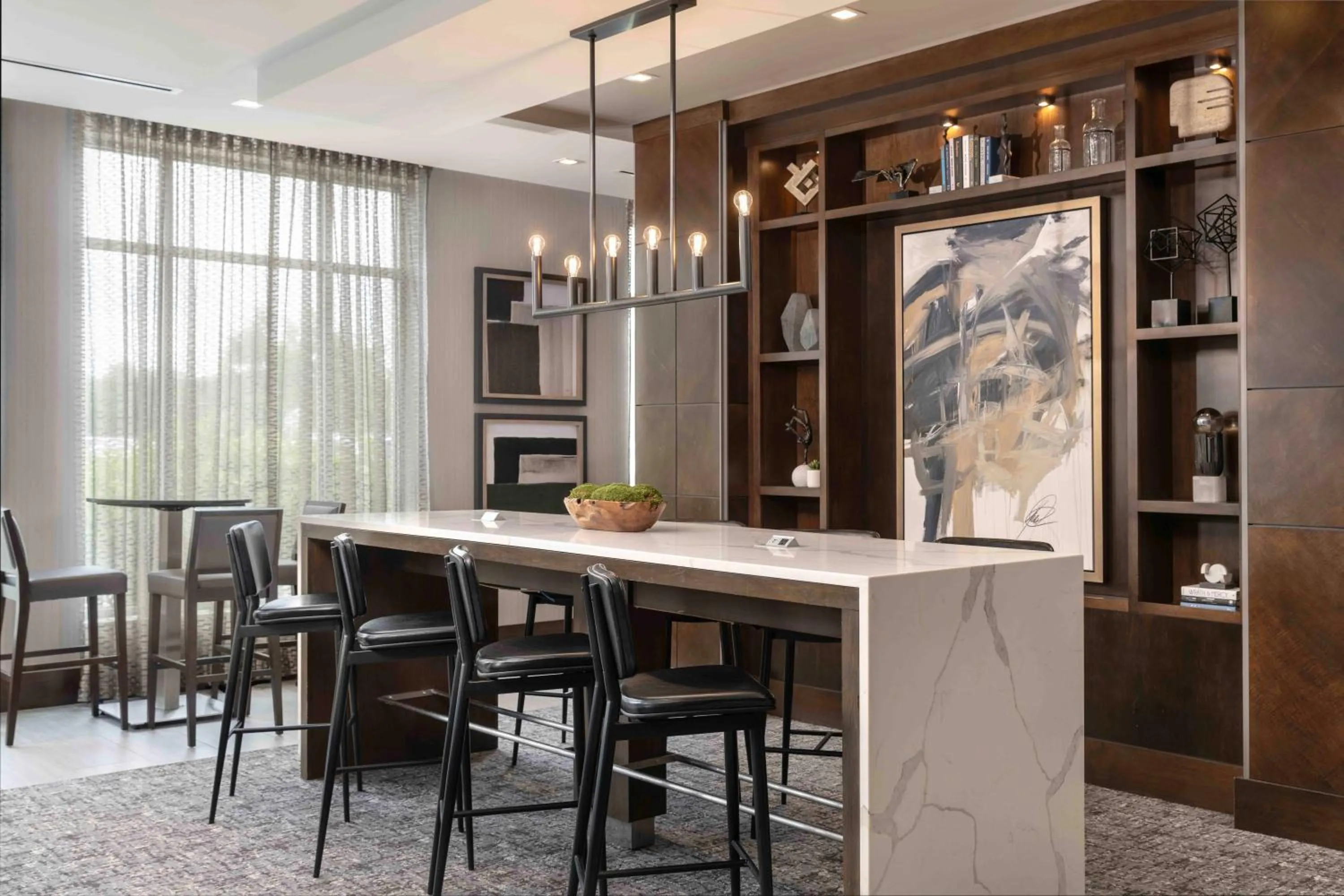 Lobby or reception in Residence Inn by Marriott Boston Concord