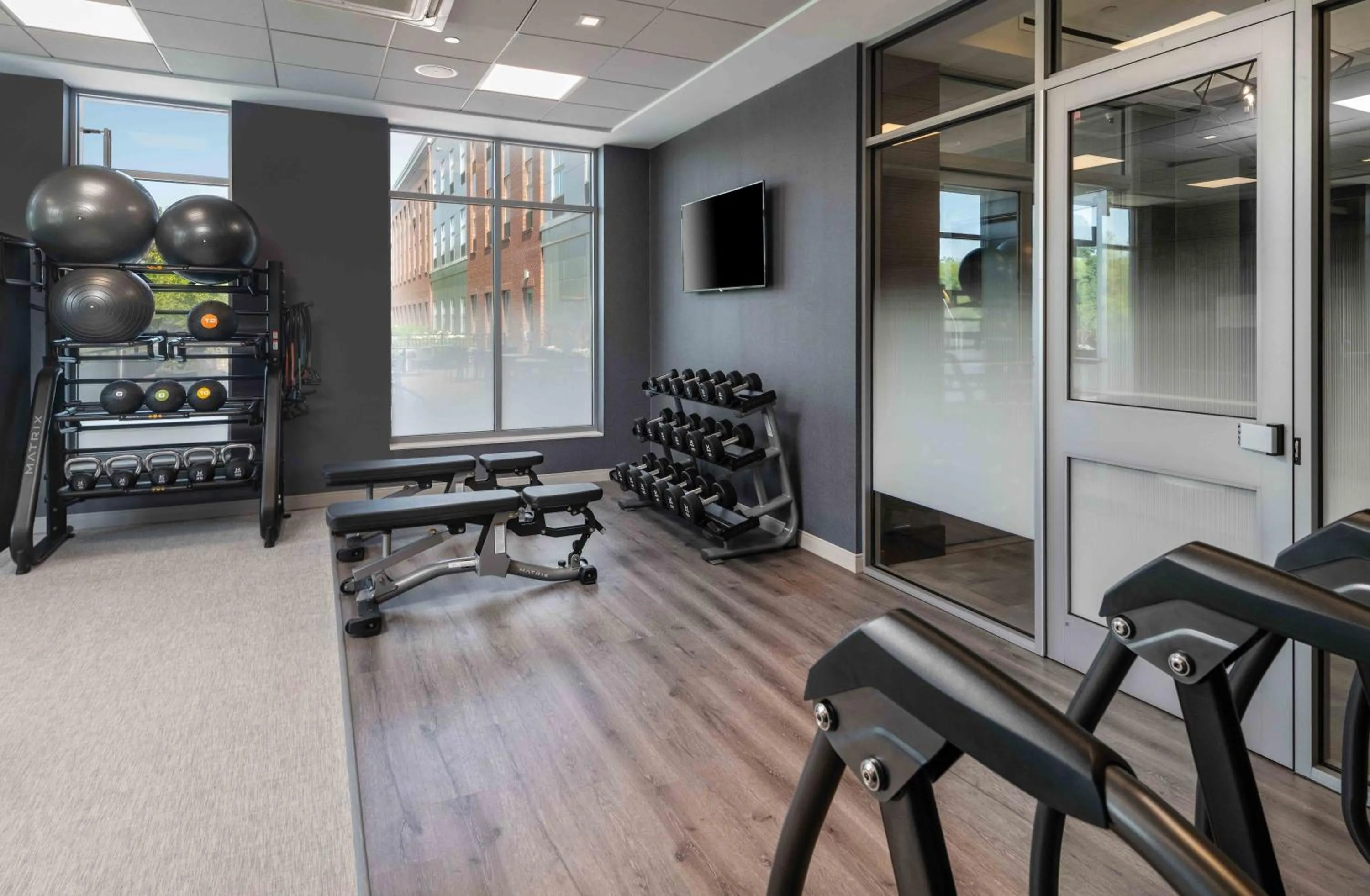 Fitness centre/facilities in Residence Inn by Marriott Boston Concord