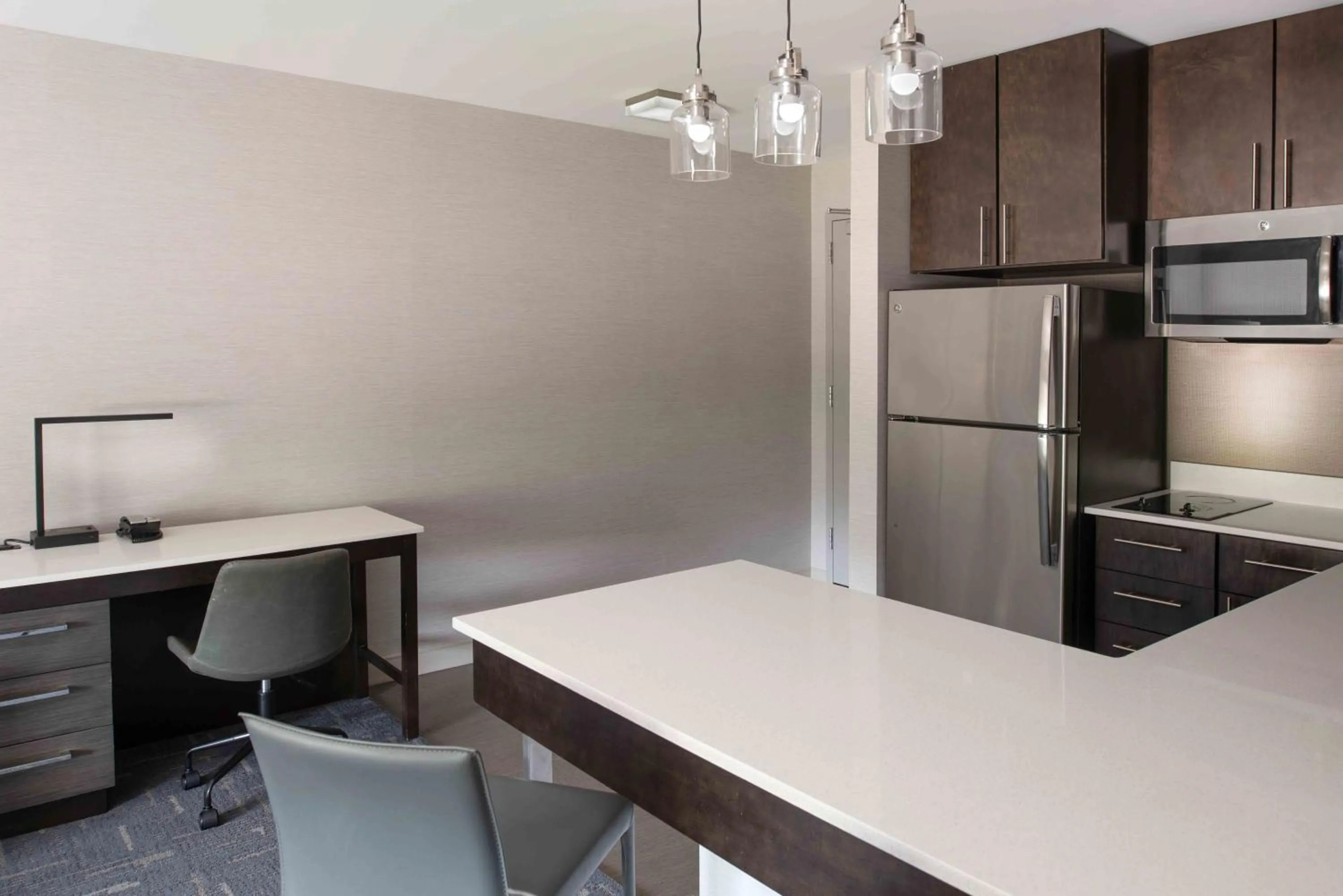 kitchen in Residence Inn by Marriott Boston Concord