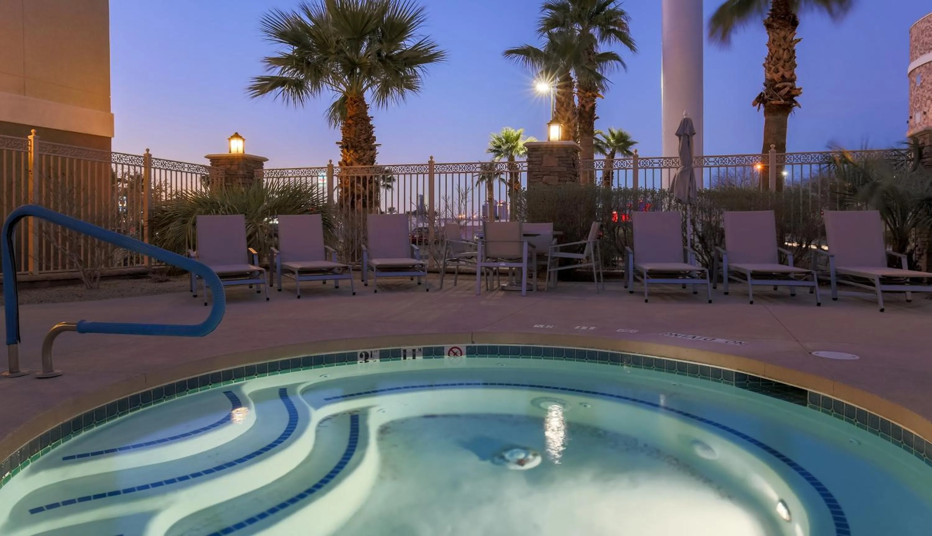 Swimming pool in Holiday Inn Express Las Vegas Stadium Area by IHG