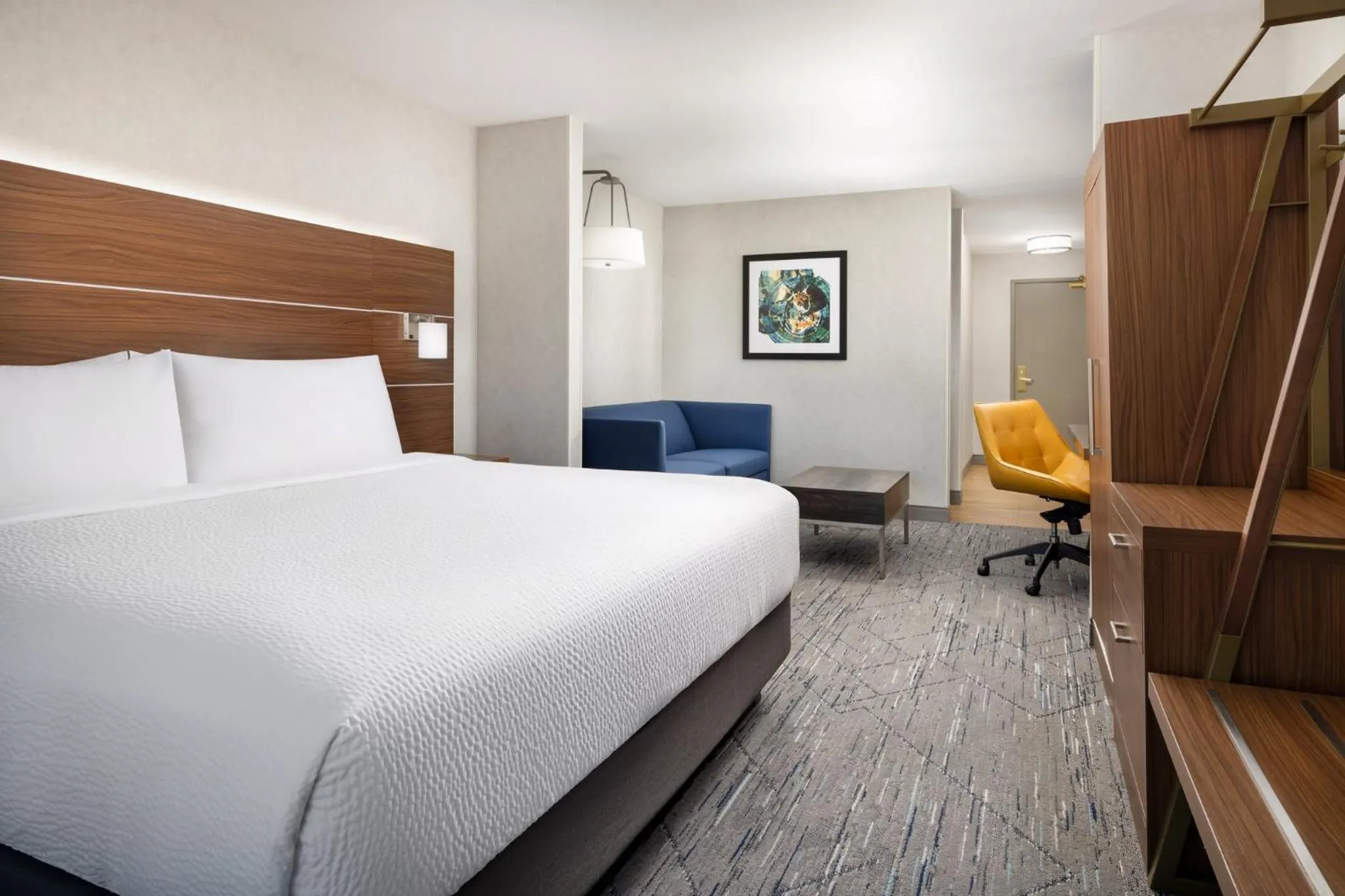 Photo of the whole room, Bed in Holiday Inn Express Las Vegas Stadium Area by IHG
