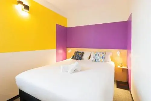 Bedroom, Bed in greet Hotel Nancy Sud Bedroom, Bed in greet Hotel Nancy Sud