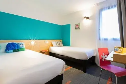 Bedroom, Bed in greet Hotel Nancy Sud Bedroom, Bed in greet Hotel Nancy Sud