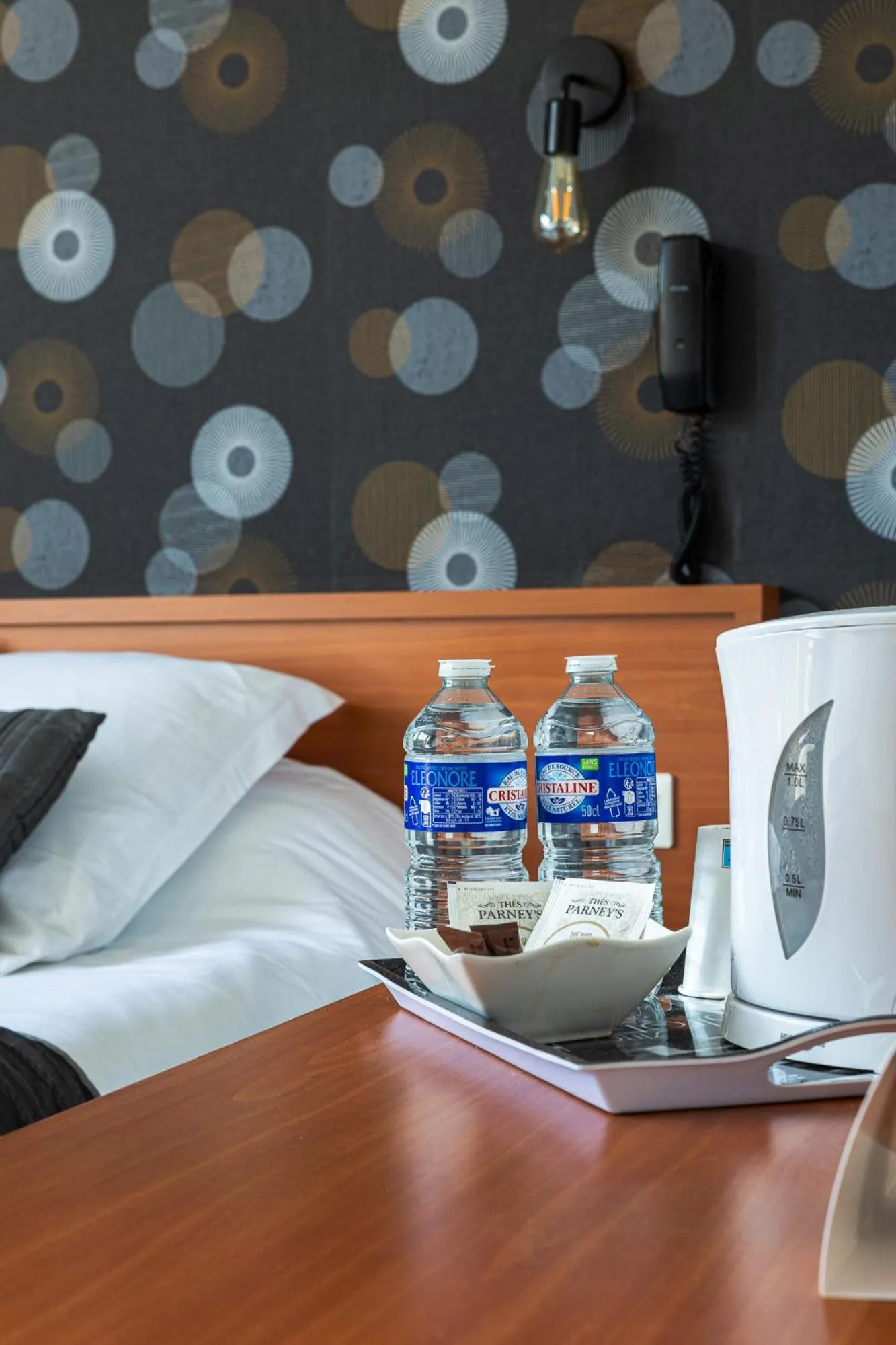 Coffee/tea facilities in Hôtel Restaurant Du Château