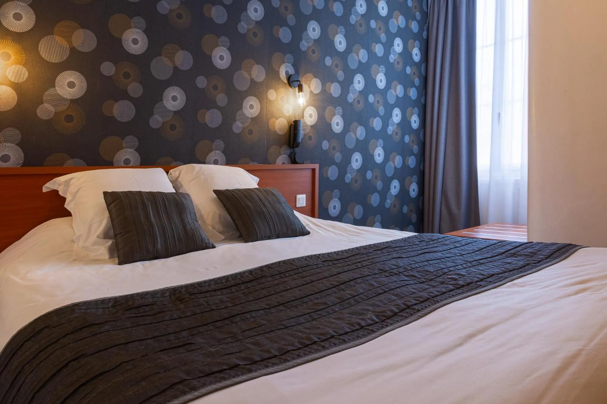 Bed in Hôtel Restaurant Du Château