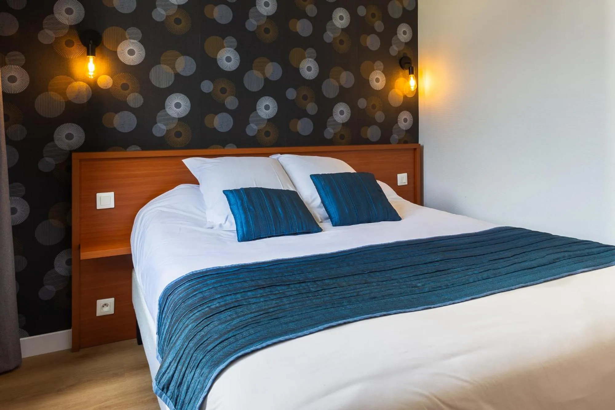 Bed in Hôtel Restaurant Du Château