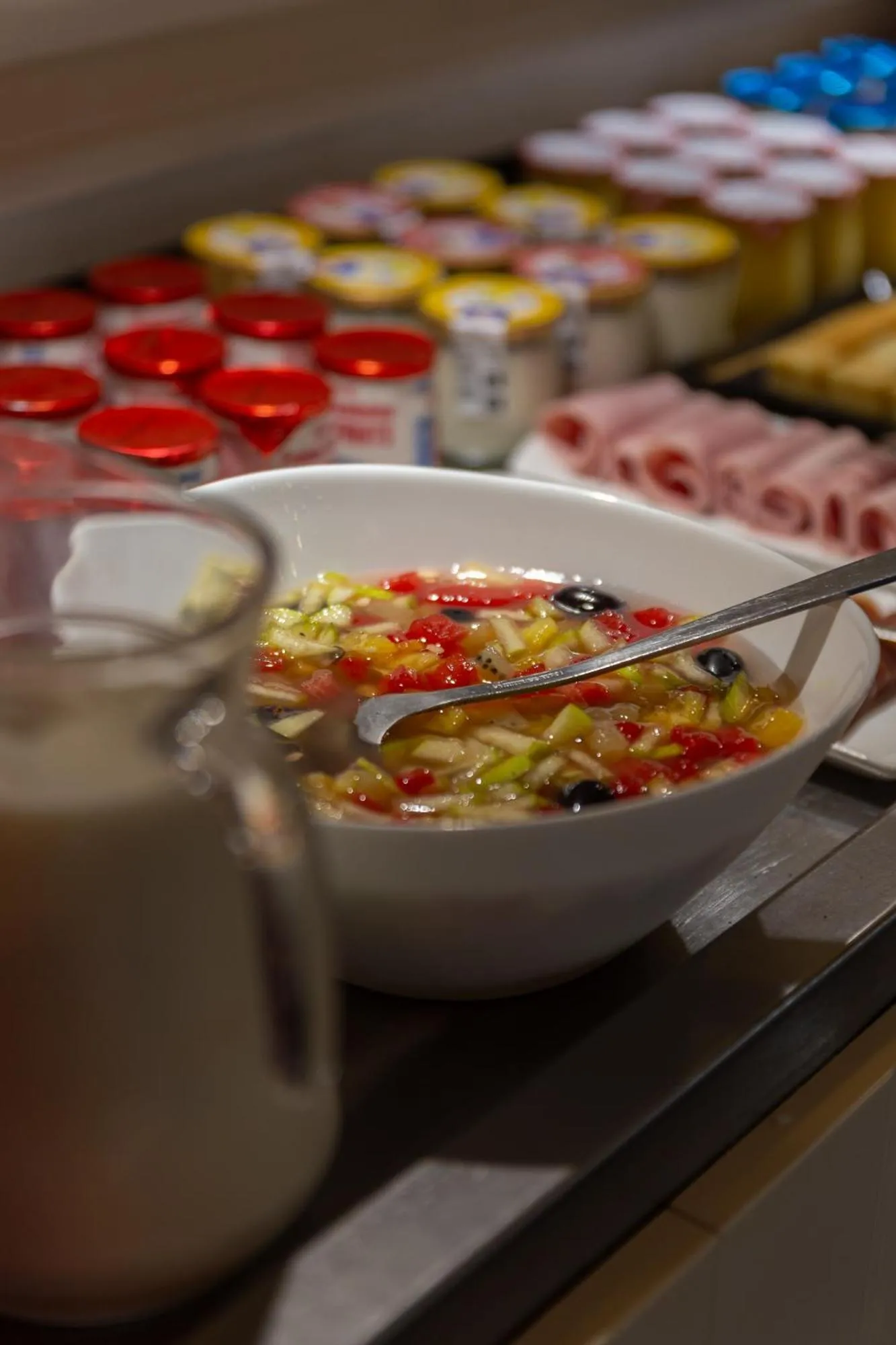 Breakfast in Hôtel Restaurant Du Château