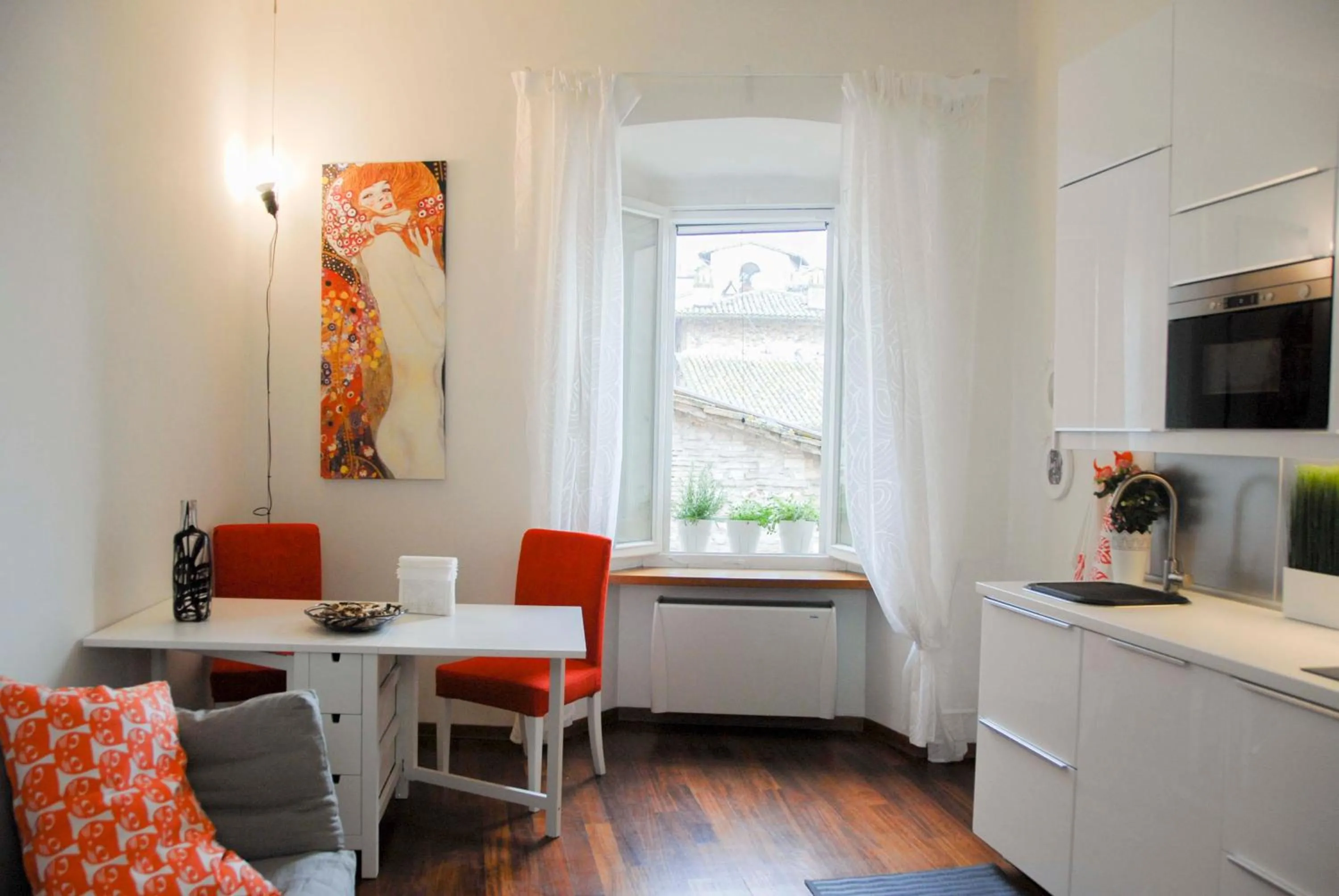 Dining area in Casa Balestra
