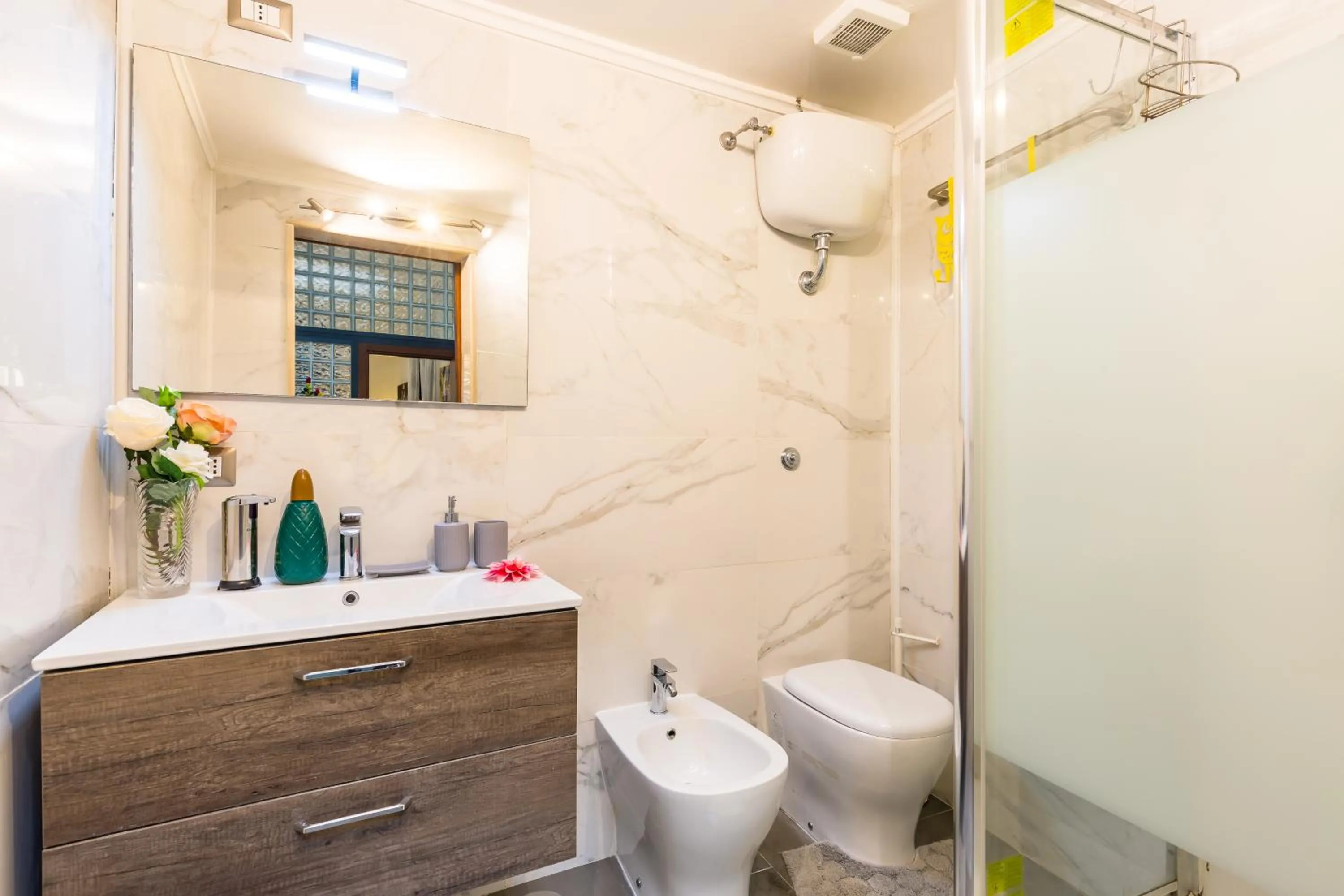Bathroom in Museo Filangieri Suite