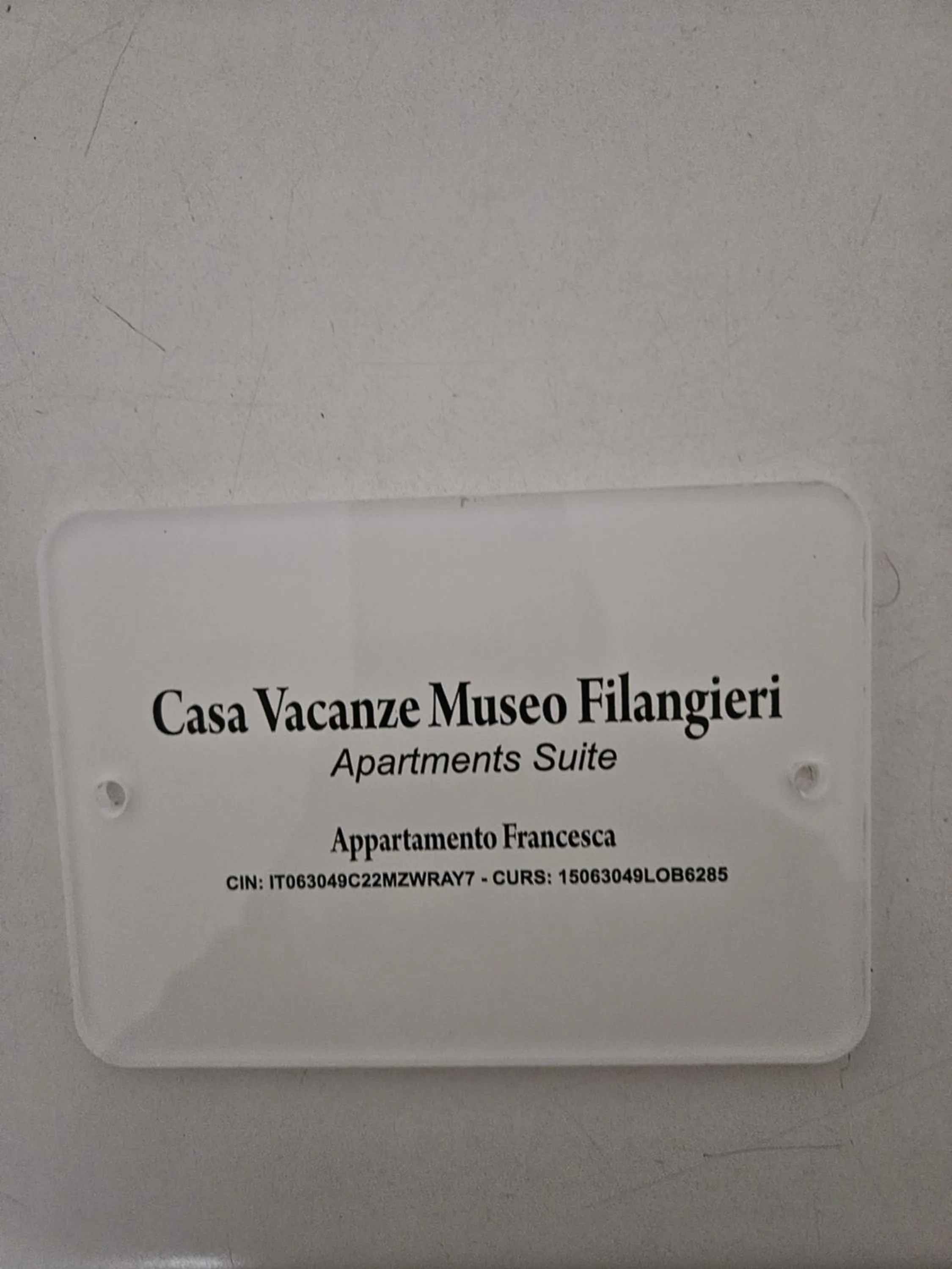 Property logo or sign in Museo Filangieri Suite