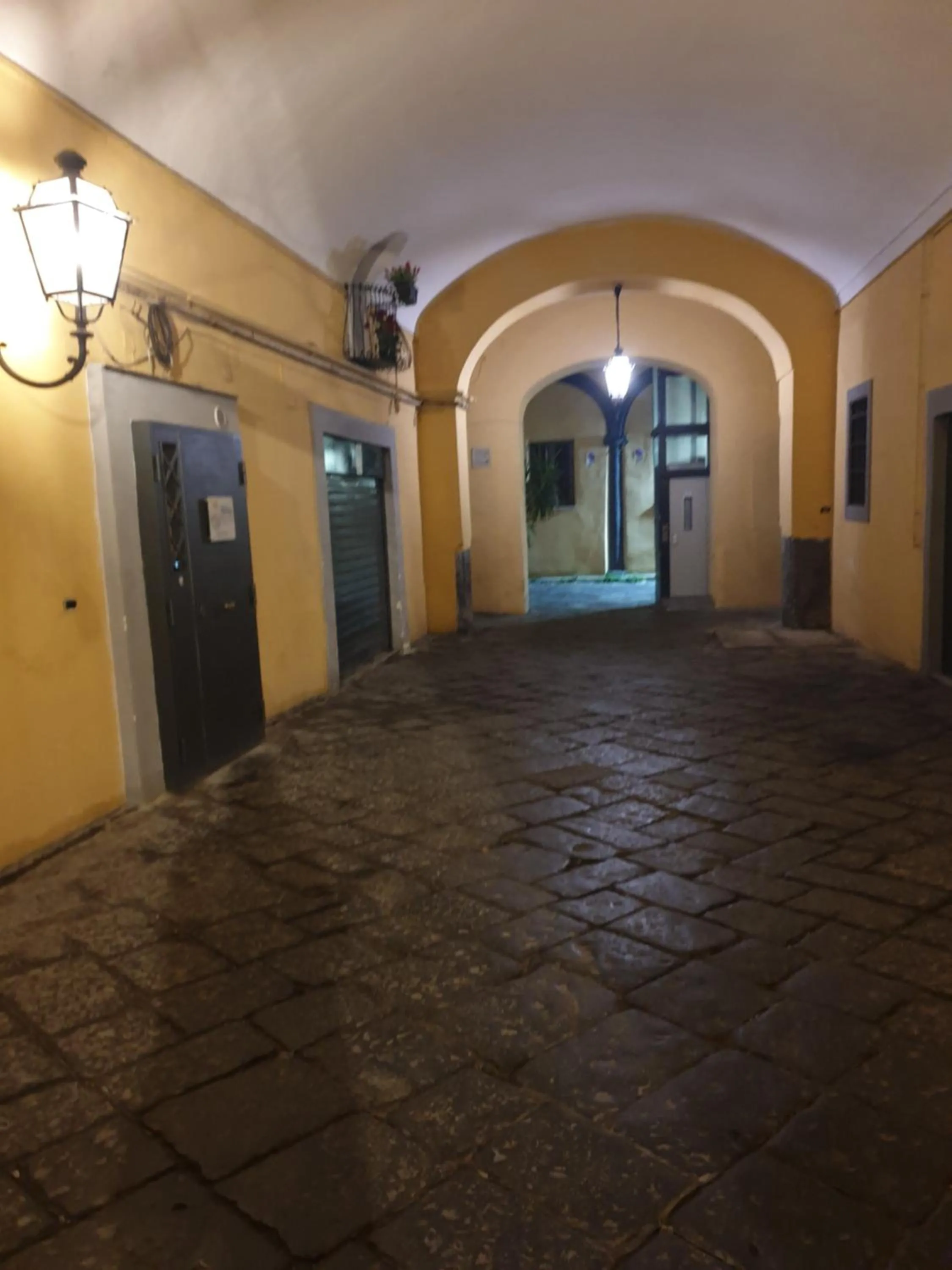 Facade/entrance in Museo Filangieri Suite