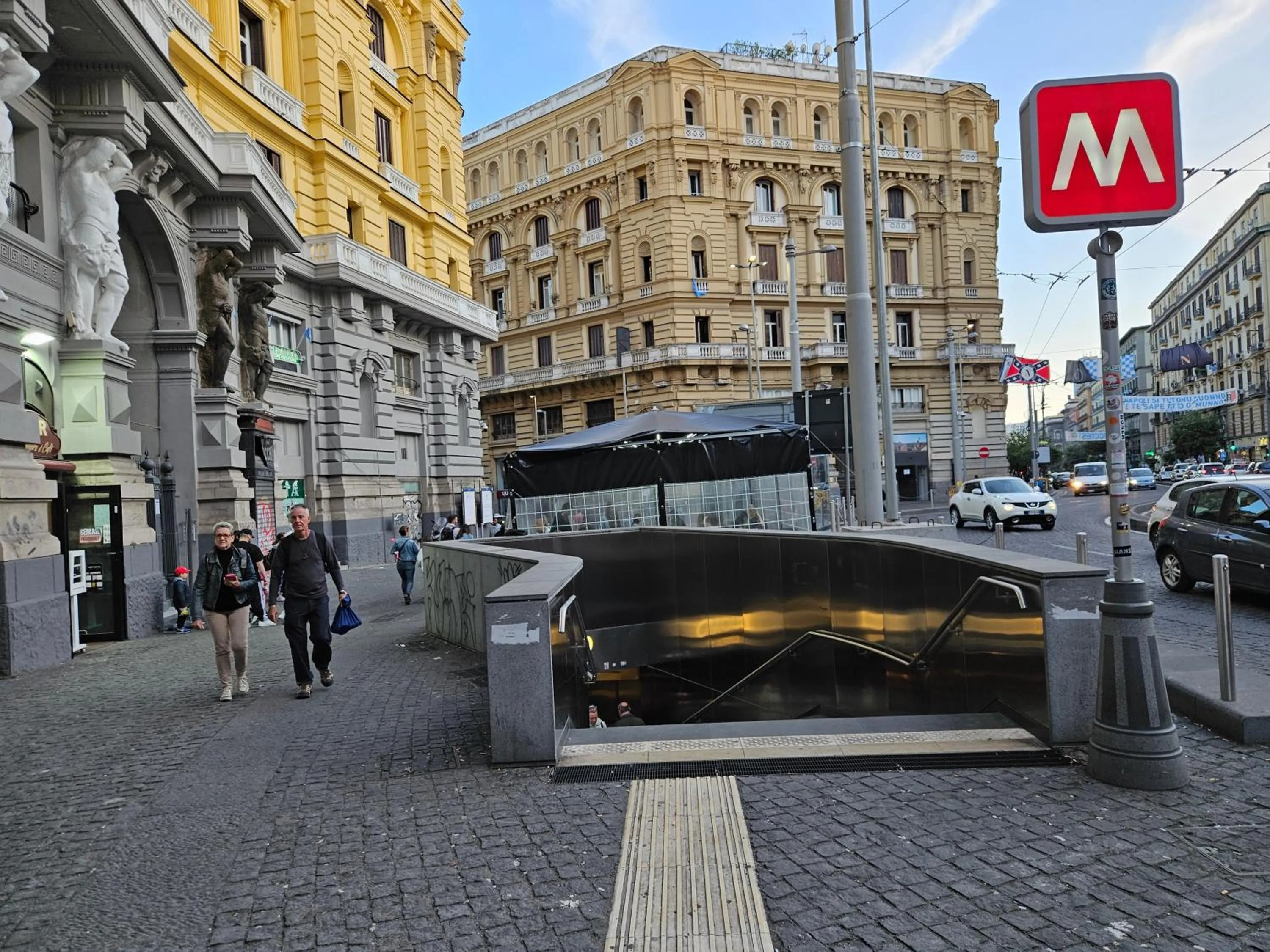 City view in Museo Filangieri Suite