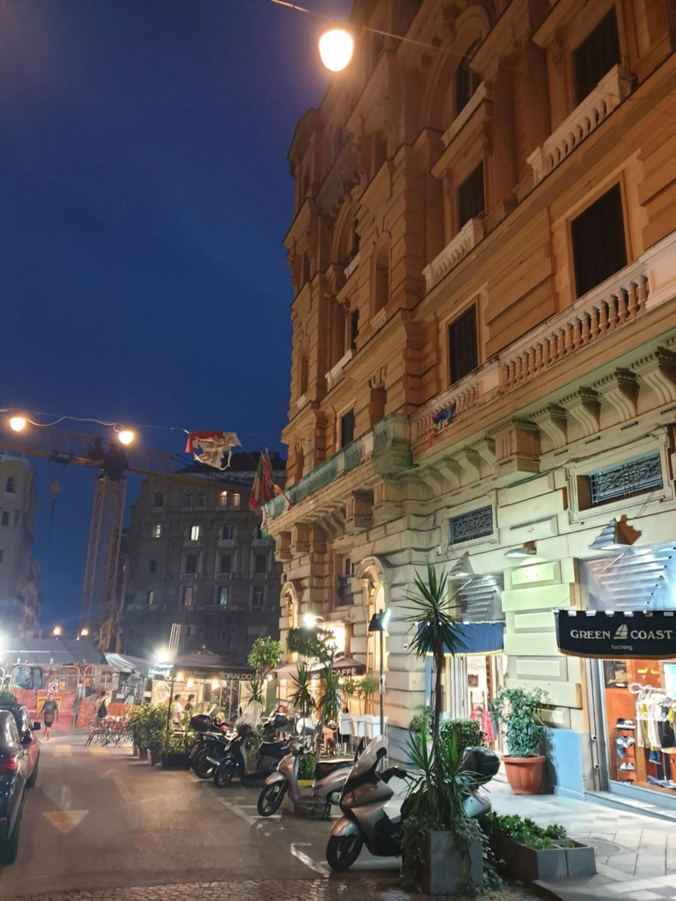Street view in Museo Filangieri Suite