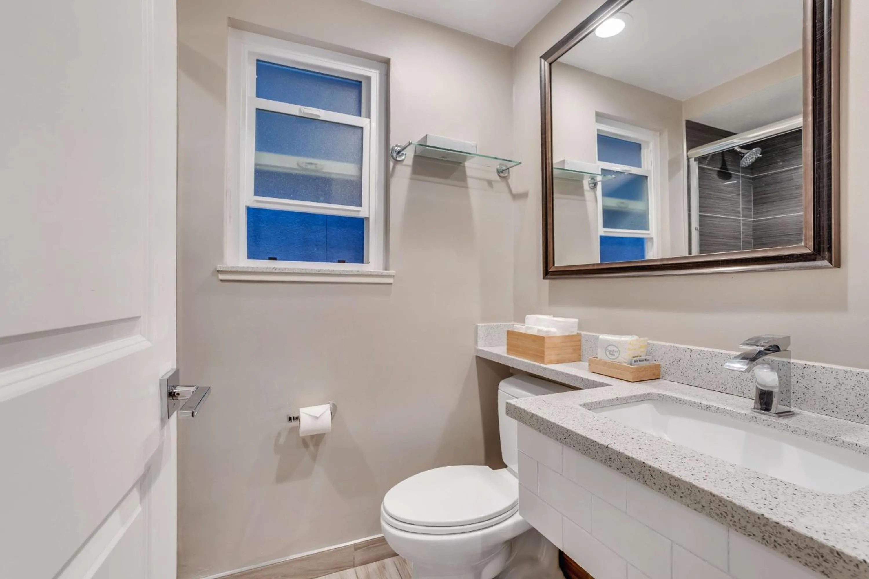 Bathroom in Sather Berkeley - SureStay Collection by Best Western