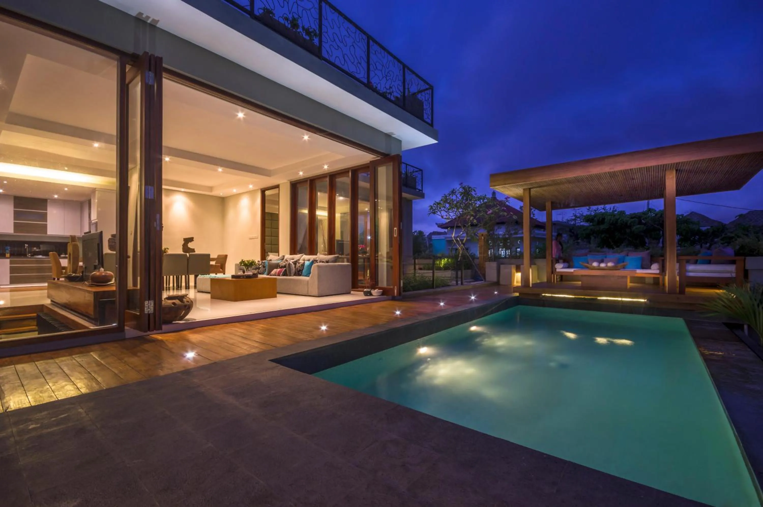 Living room in Elmina Villa Bali