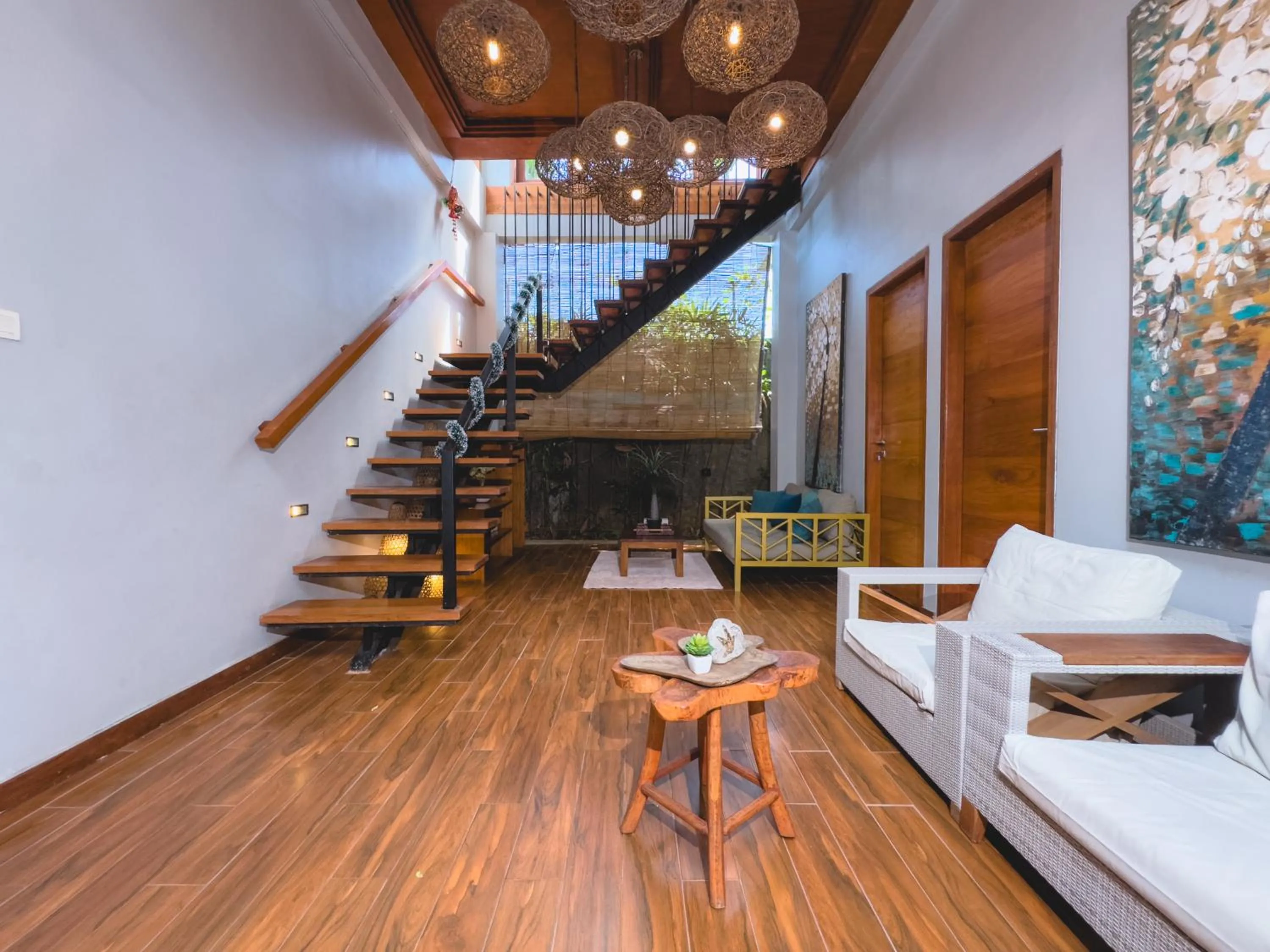 Living room in Elmina Villa Bali