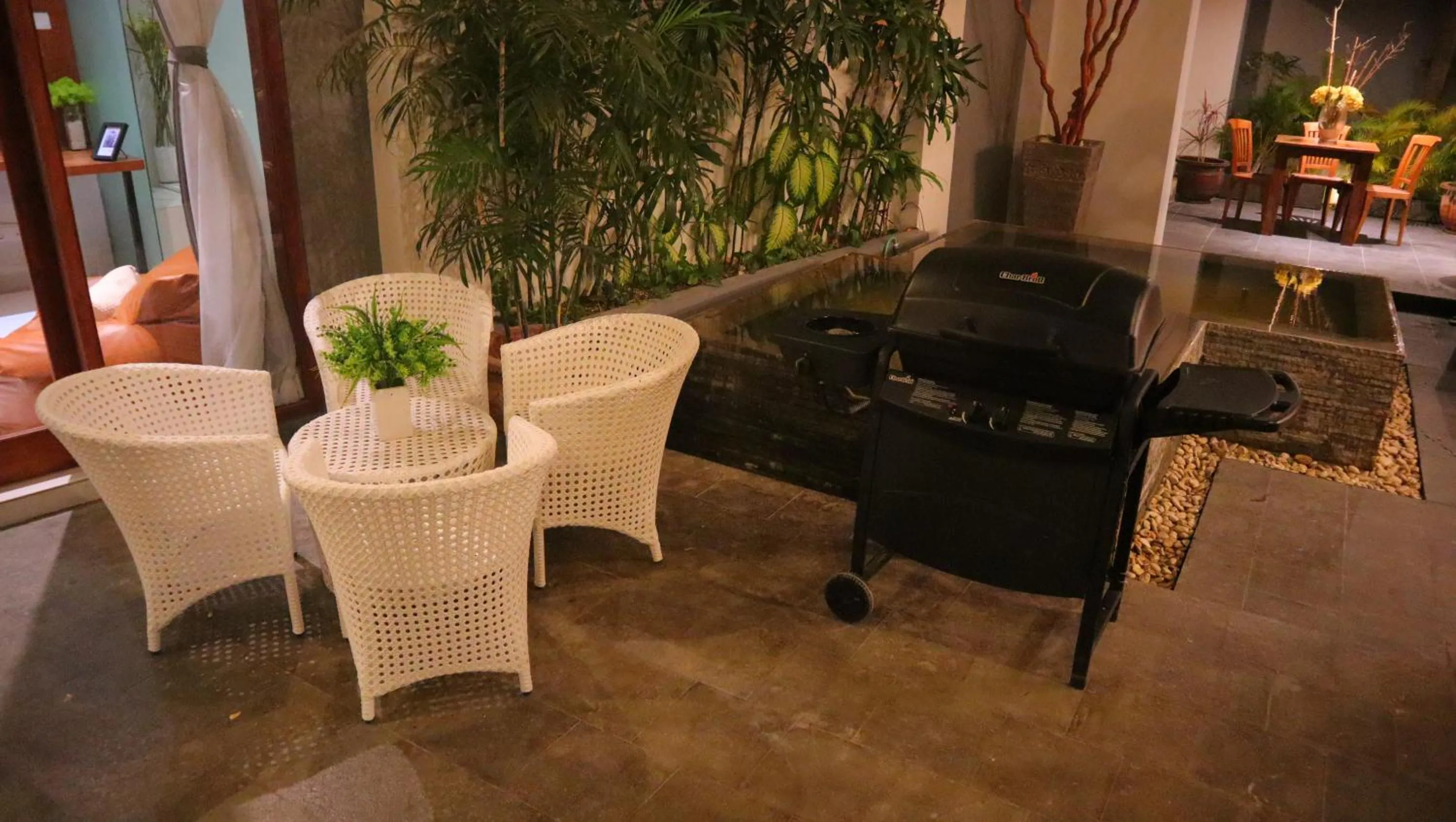 Patio in Elmina Villa Bali
