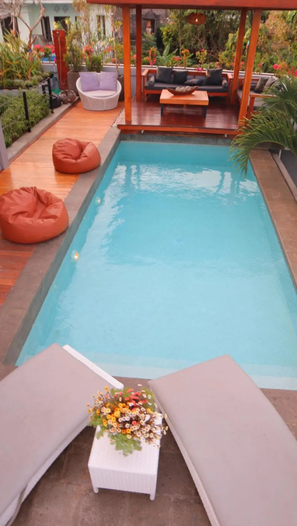Pool view in Elmina Villa Bali