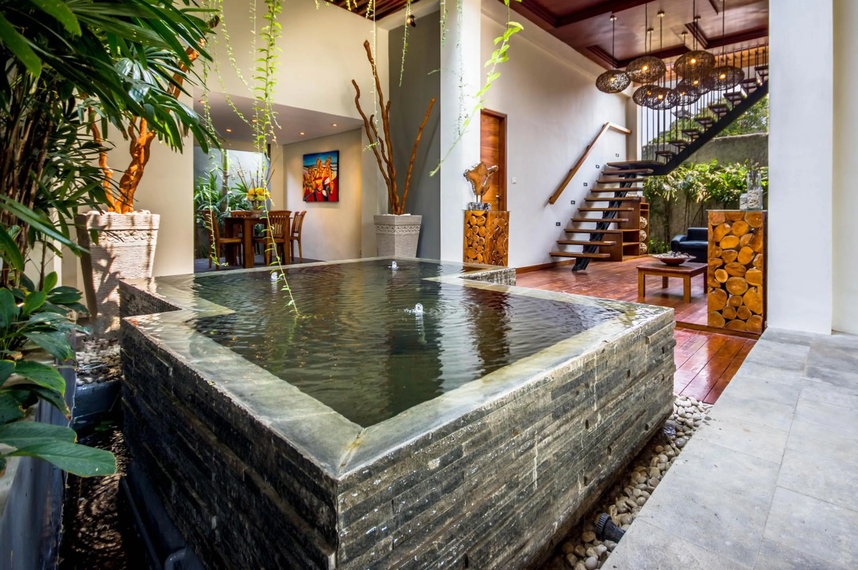 Decorative detail in Elmina Villa Bali