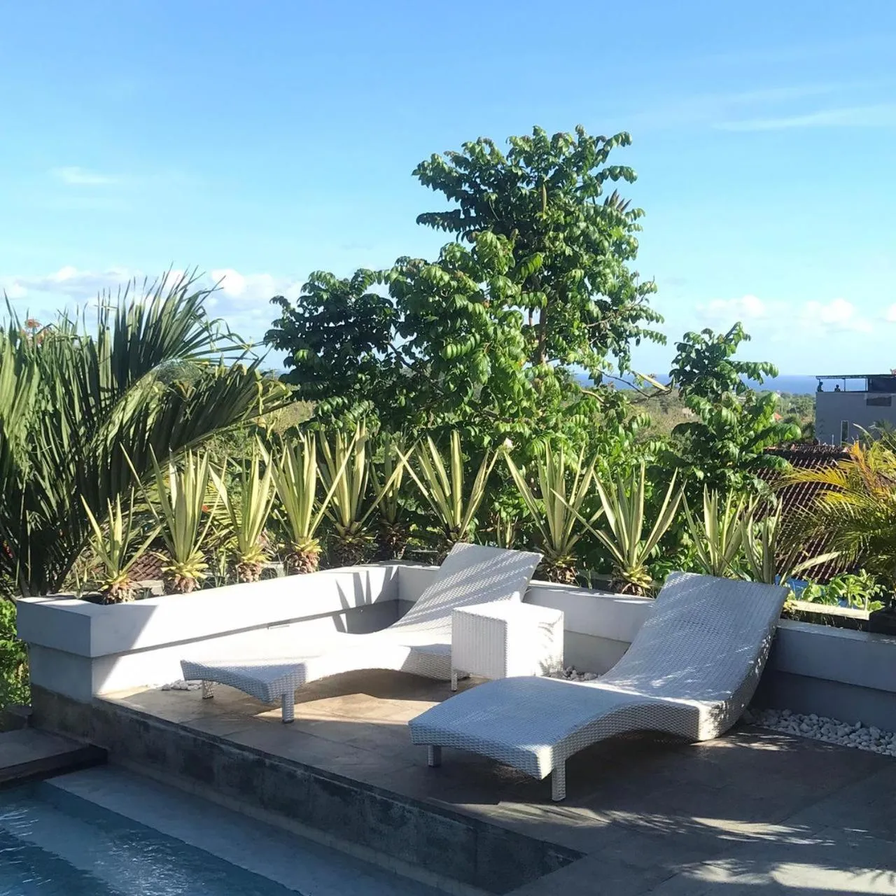 Seating area in Elmina Villa Bali