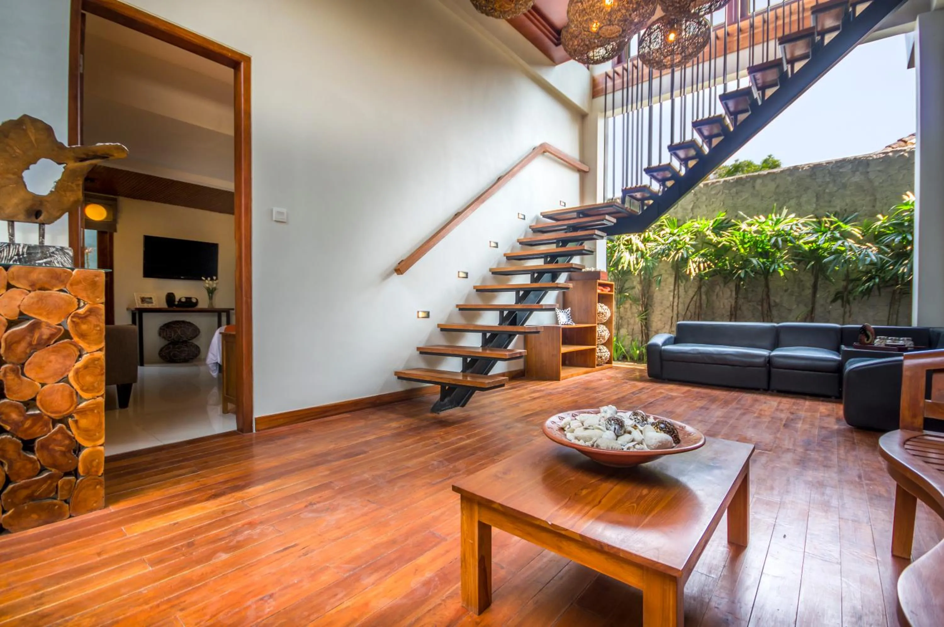 Living room in Elmina Villa Bali
