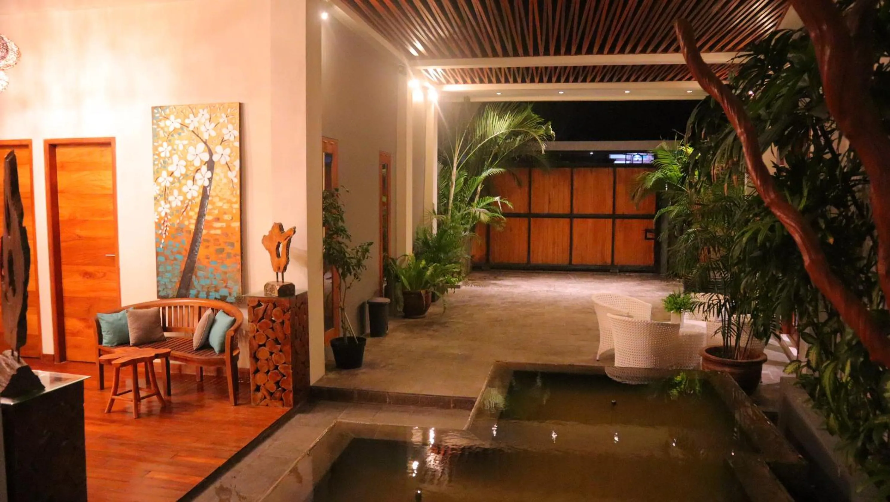 Patio in Elmina Villa Bali