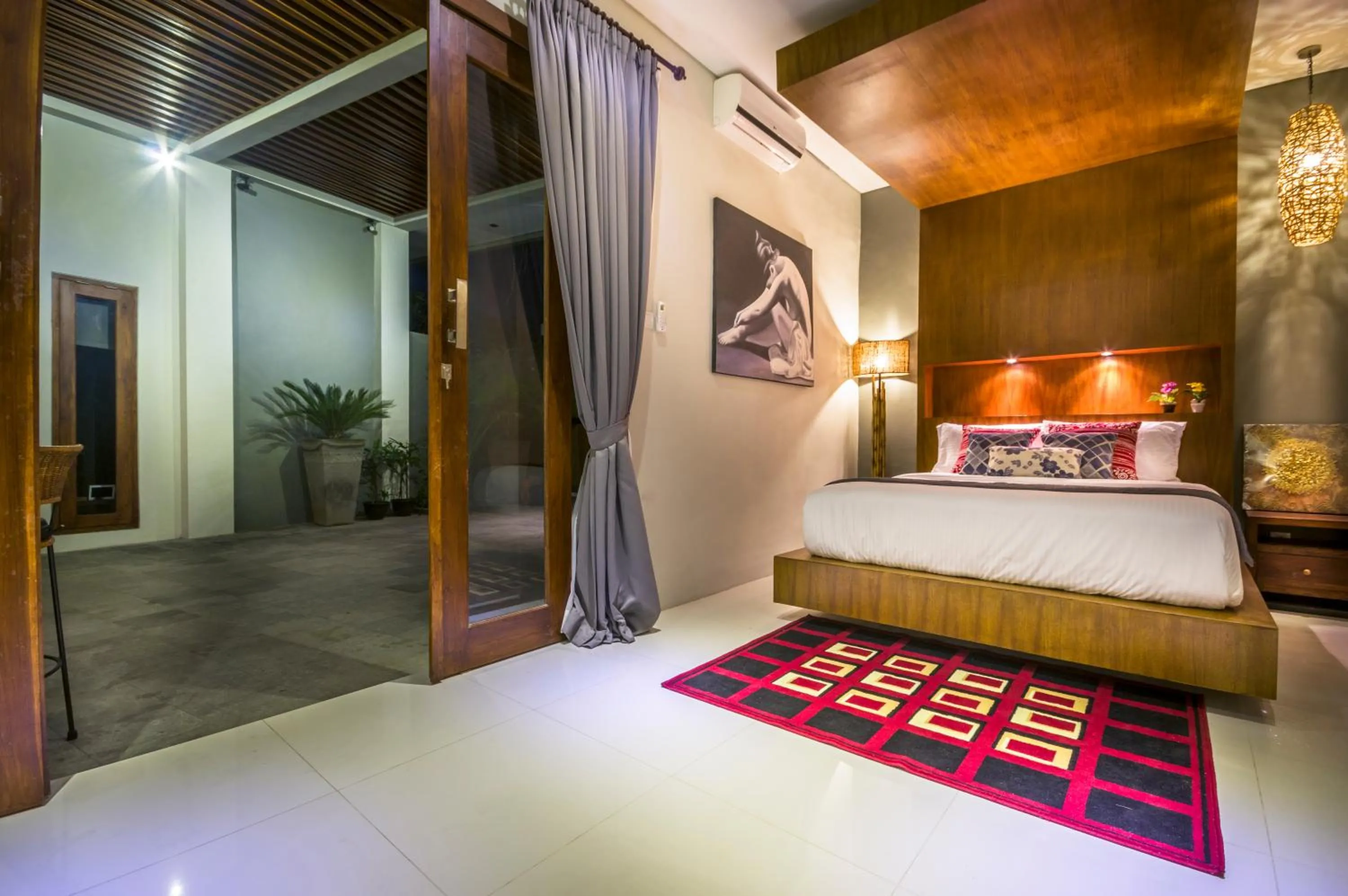 Bedroom, Bed in Elmina Villa Bali