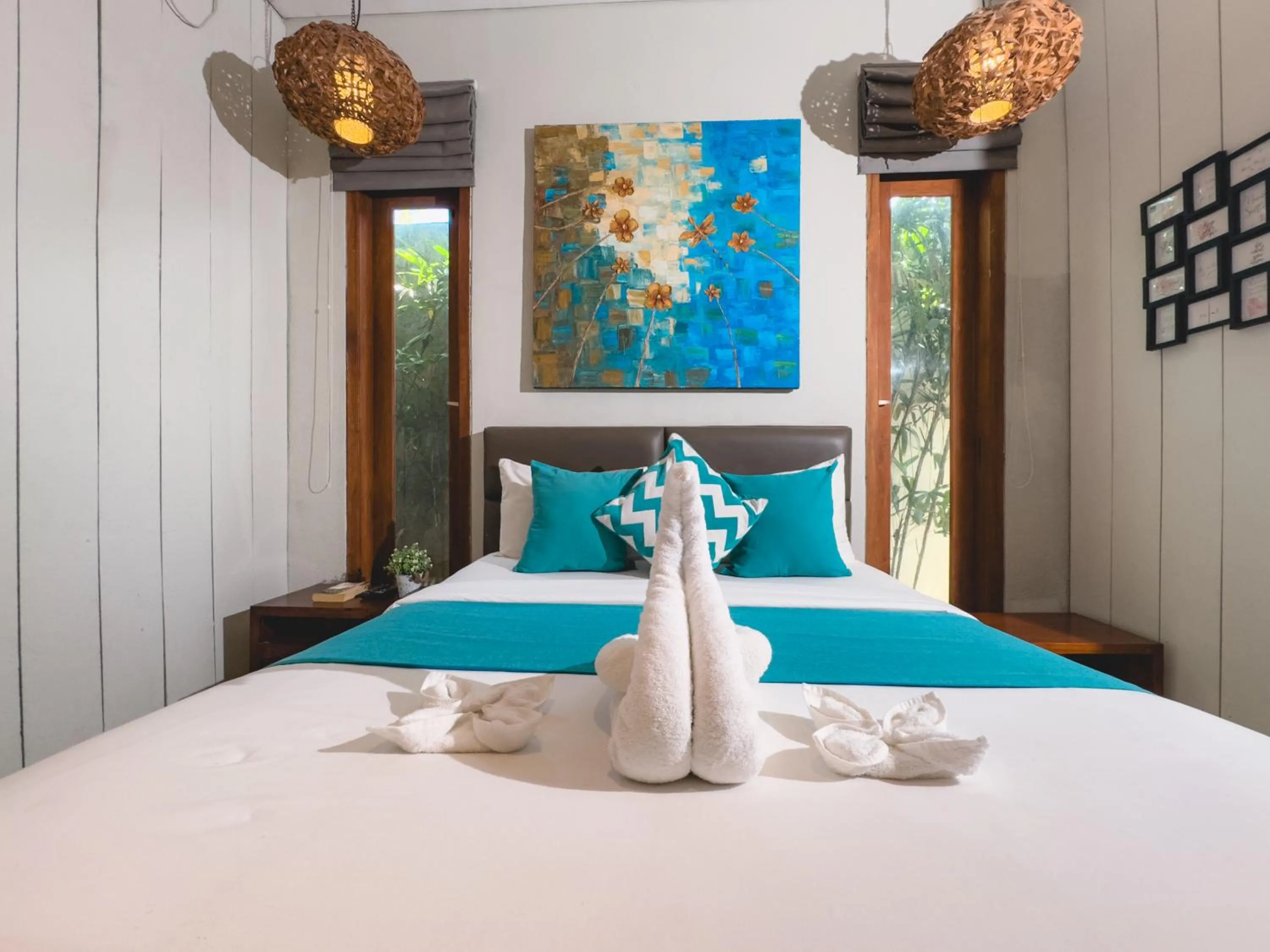Bedroom, Bed in Elmina Villa Bali