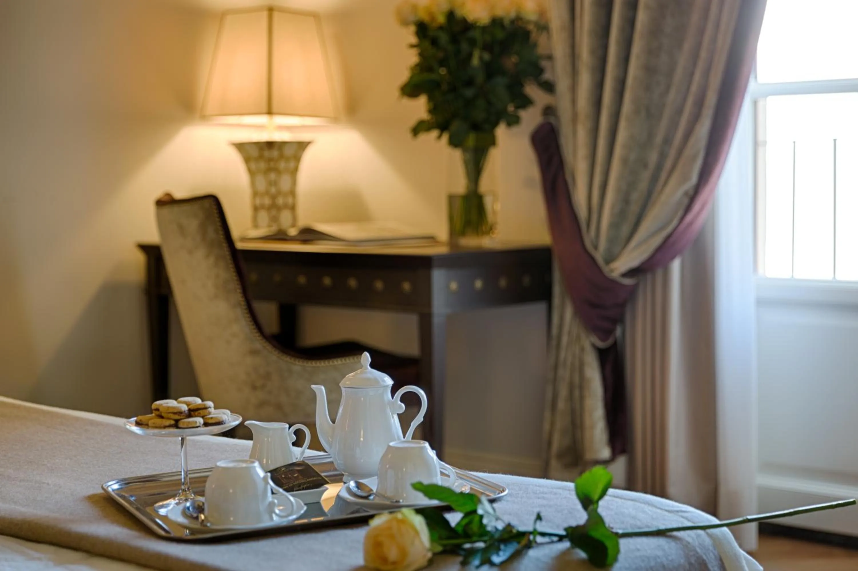 Bedroom in Palazzo Roselli Cecconi