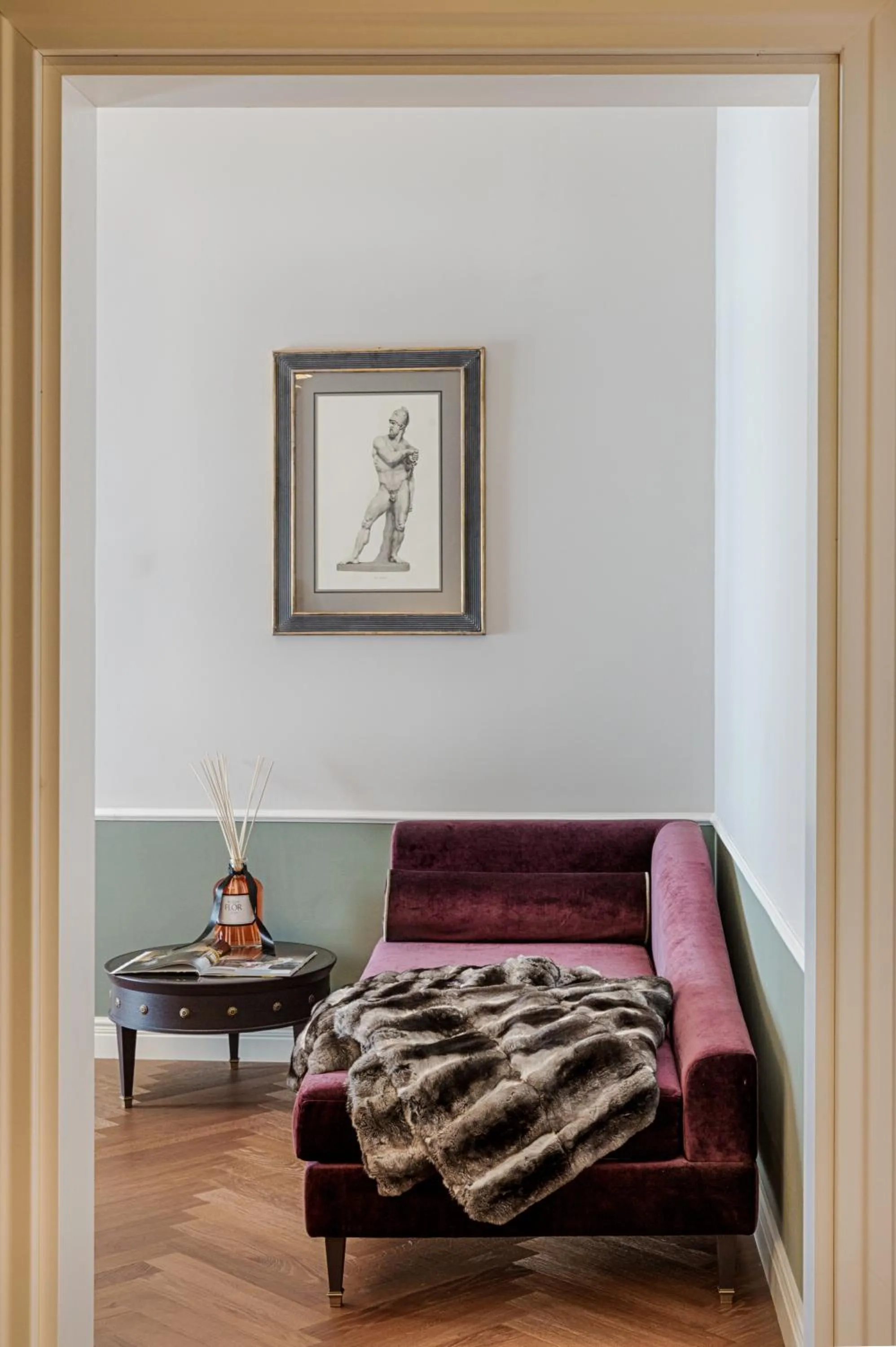 Bedroom in Palazzo Roselli Cecconi