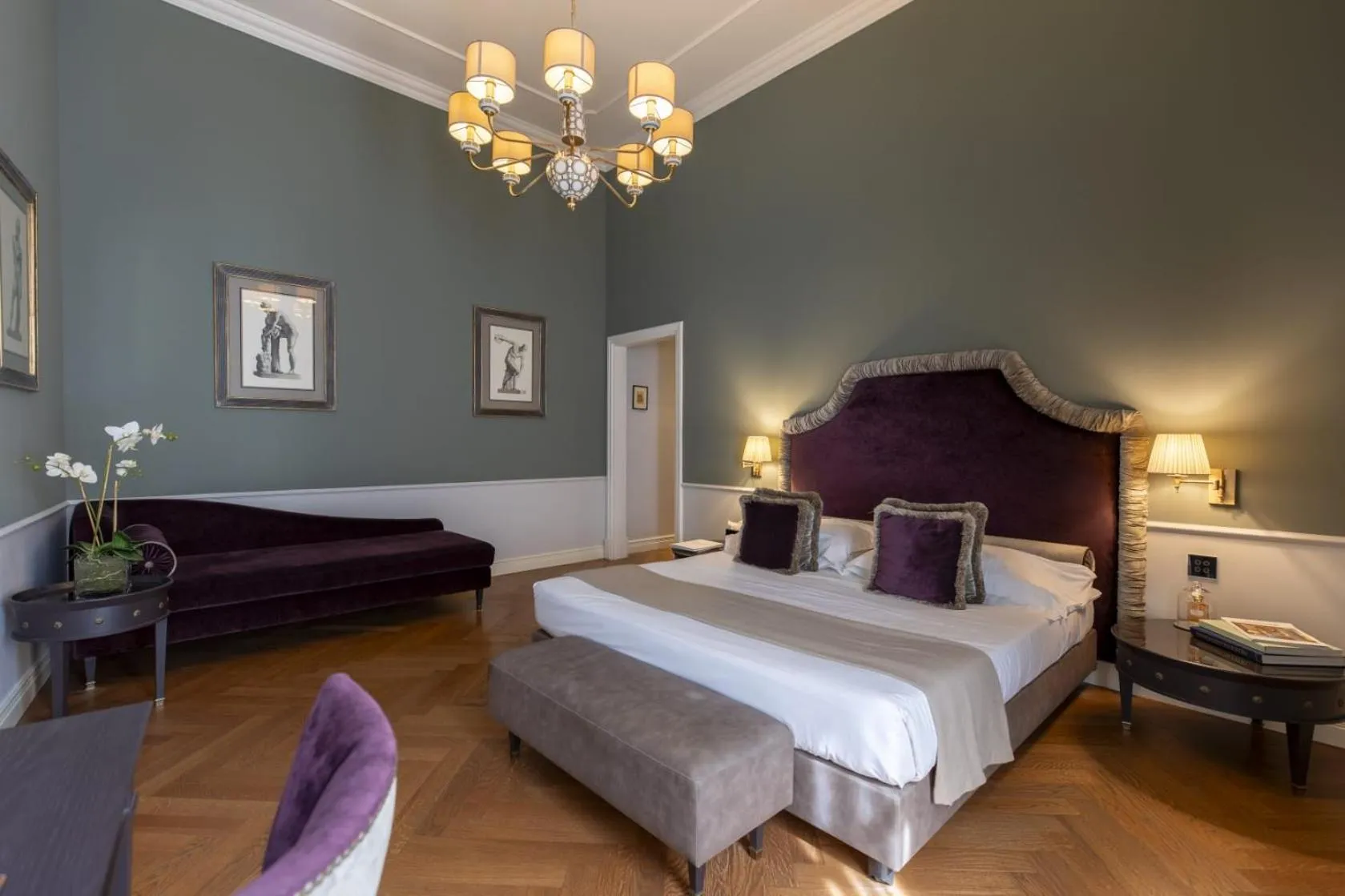 Photo of the whole room, Bed in Palazzo Roselli Cecconi