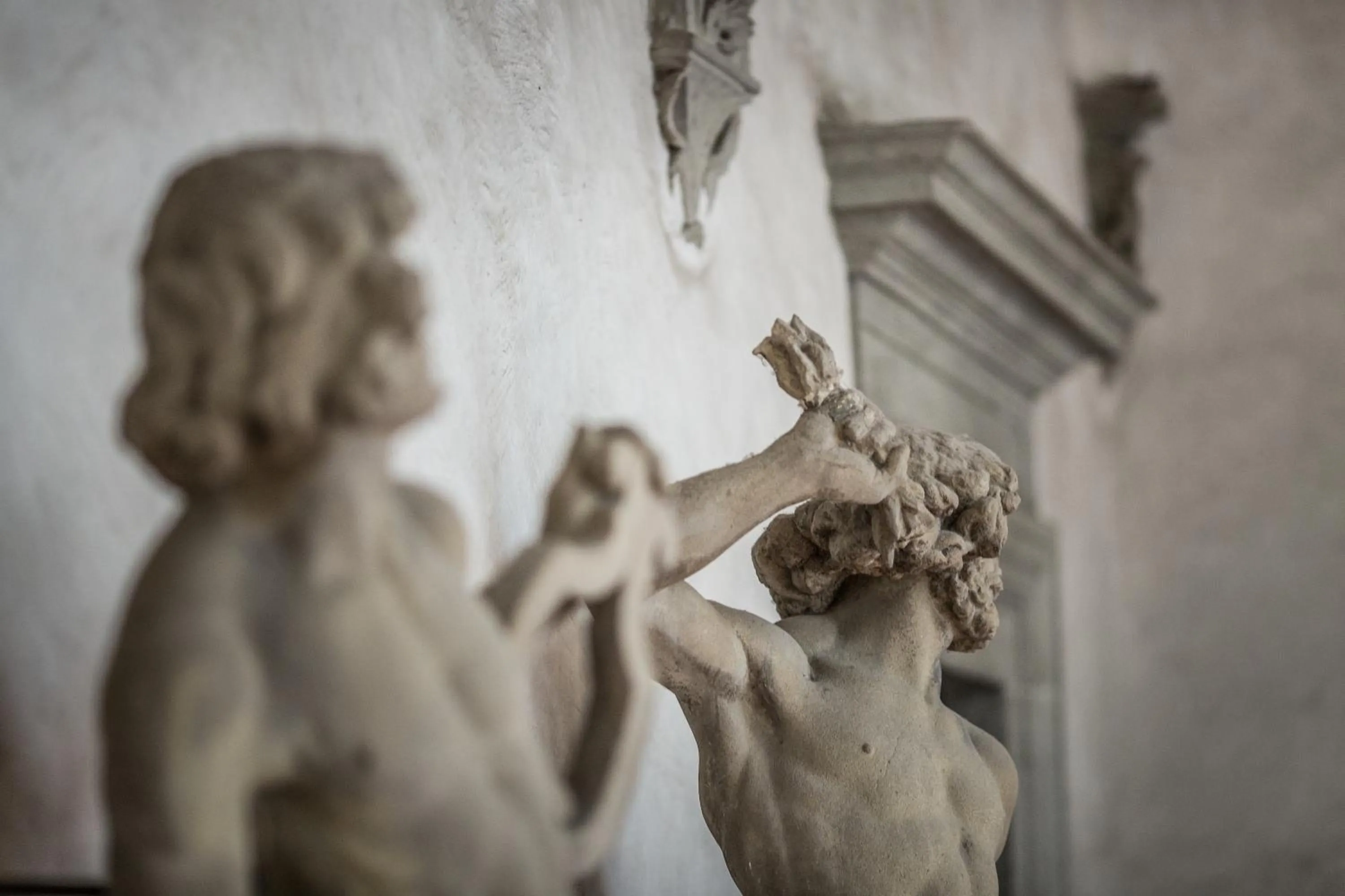 Floor plan in Palazzo Roselli Cecconi