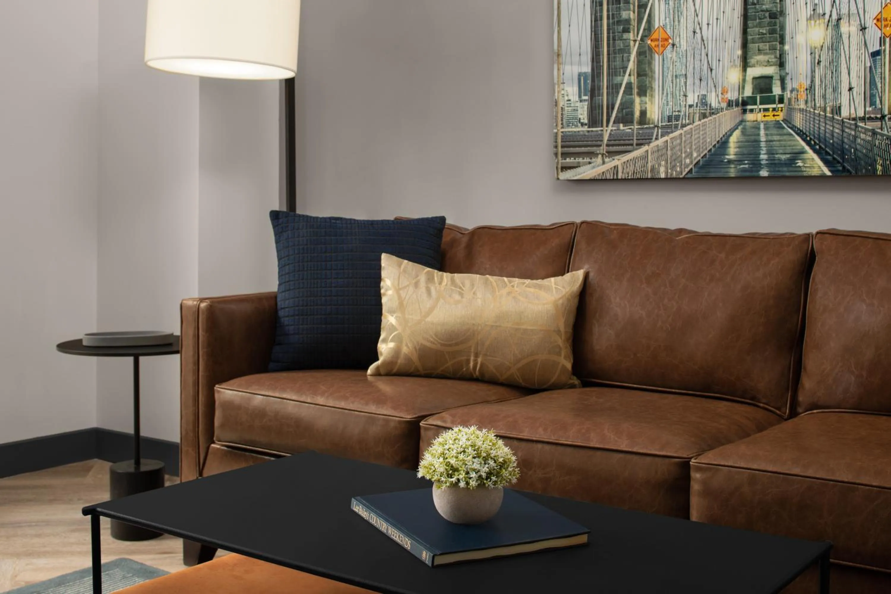 Living room in Citadines Connect Fifth Avenue New York