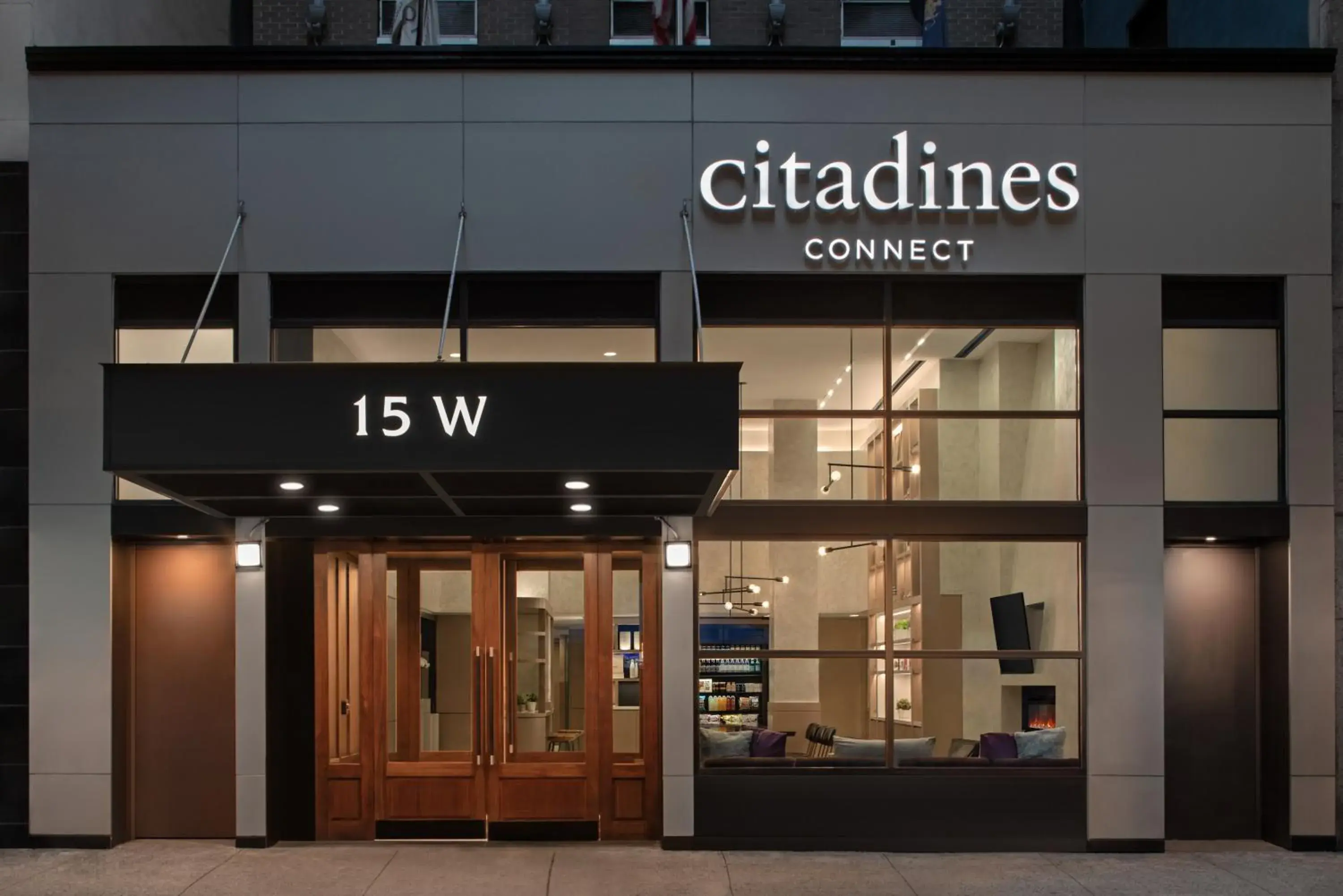 Facade/entrance in Citadines Connect Fifth Avenue New York Facade/entrance in Citadines Connect Fifth Avenue New York