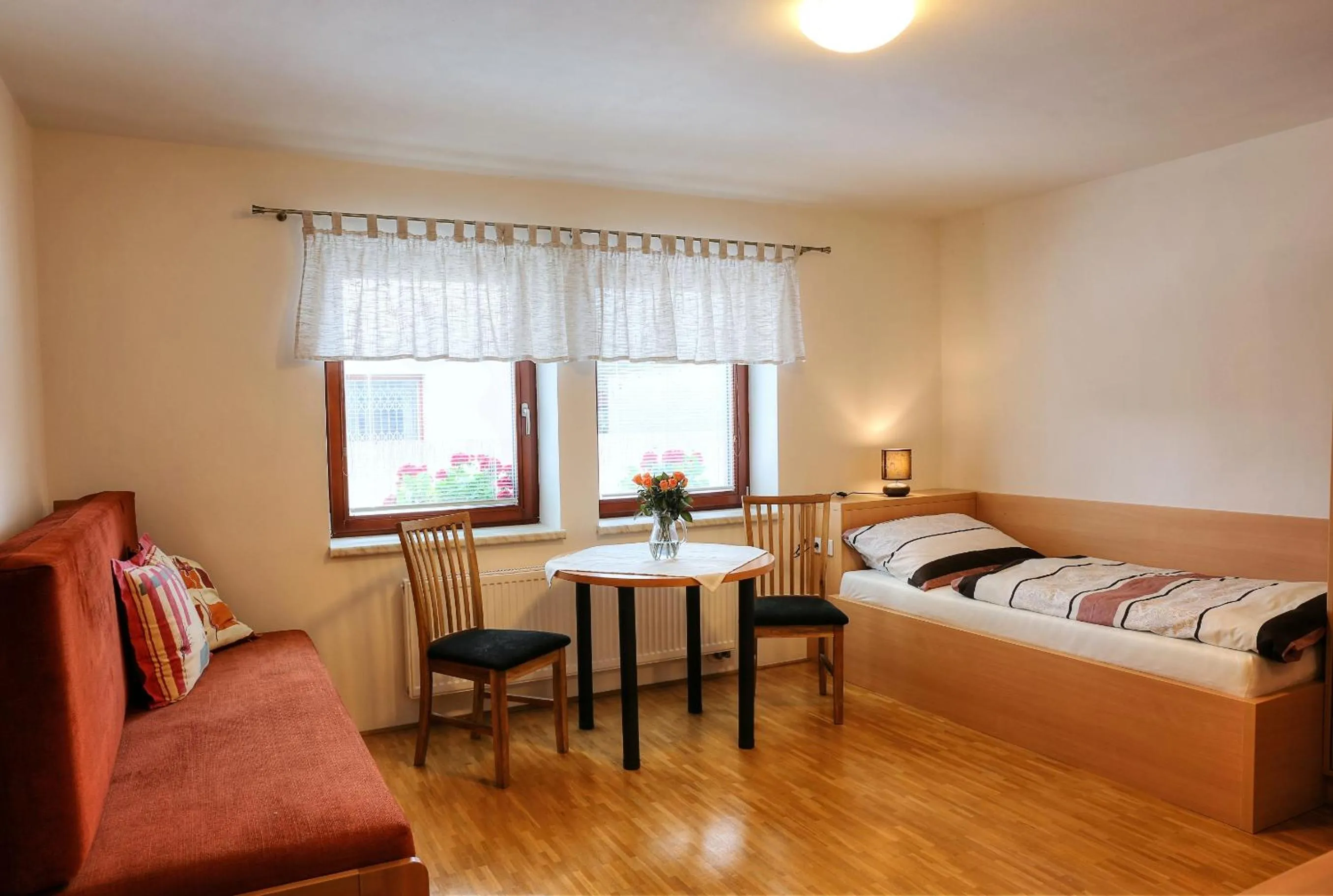 Quadruple Room with Private Bathroom in Penzion U Bečvy