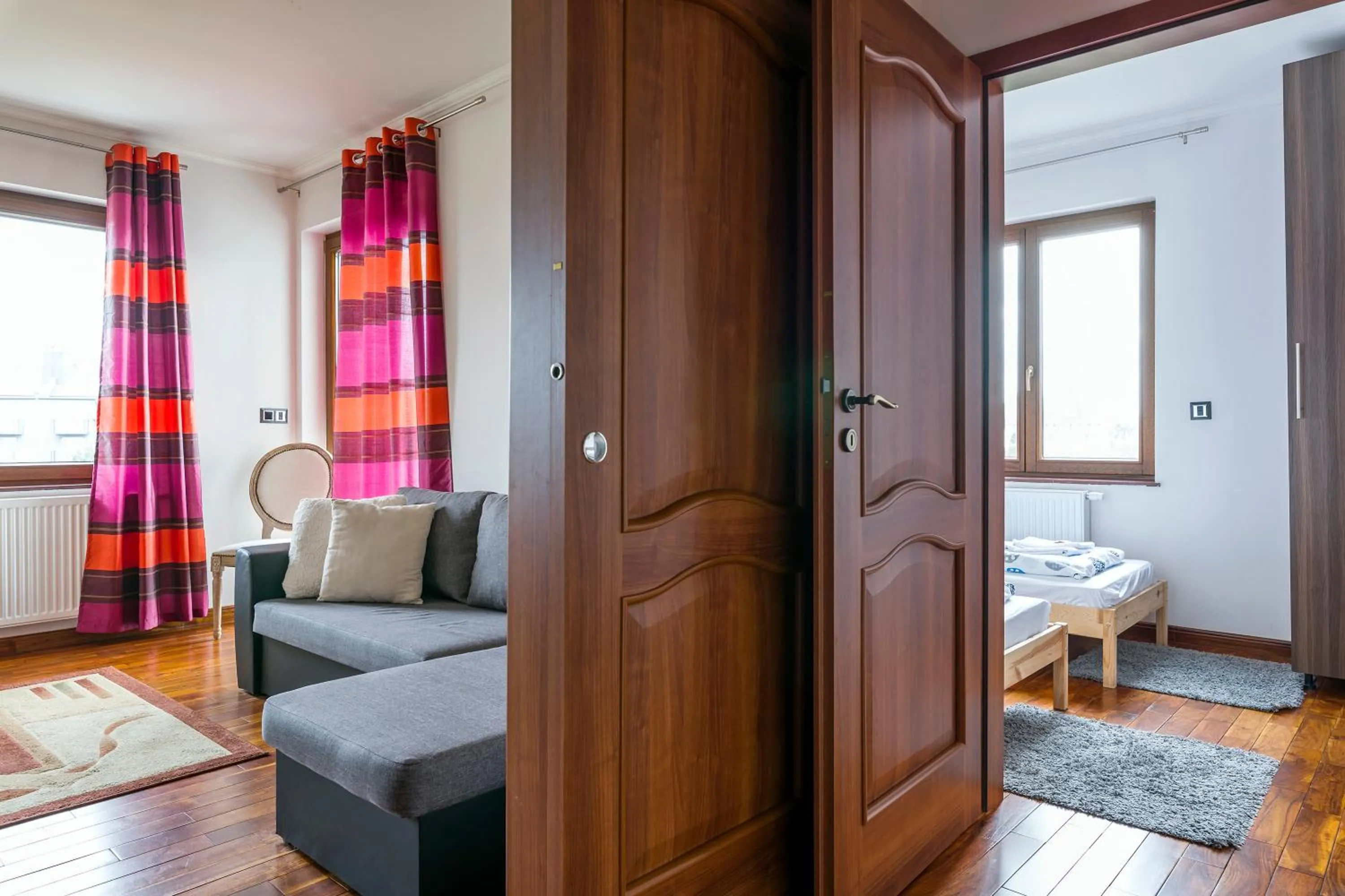 Bed in Mala Italia Apartments