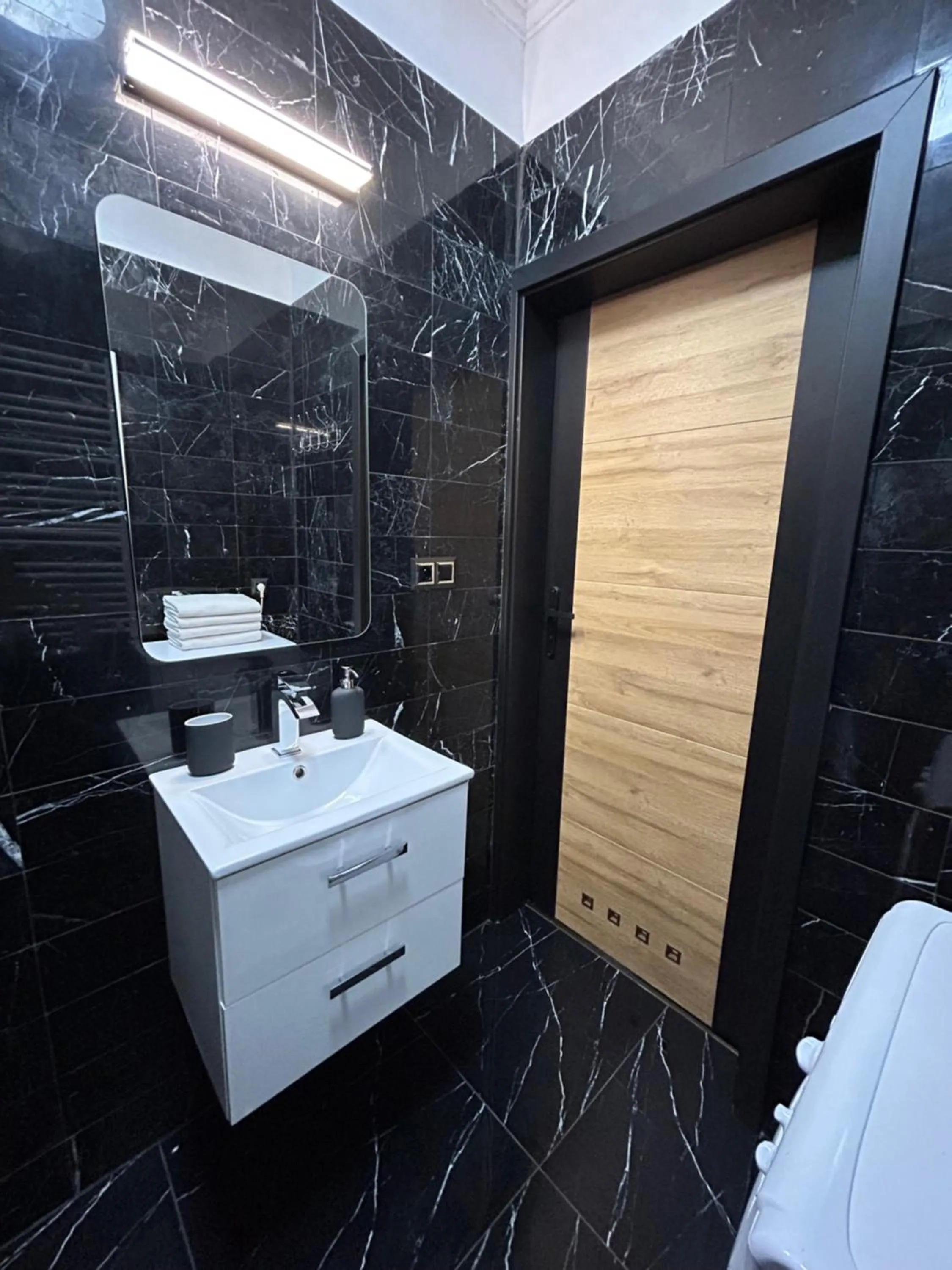 Bathroom in Mala Italia Apartments
