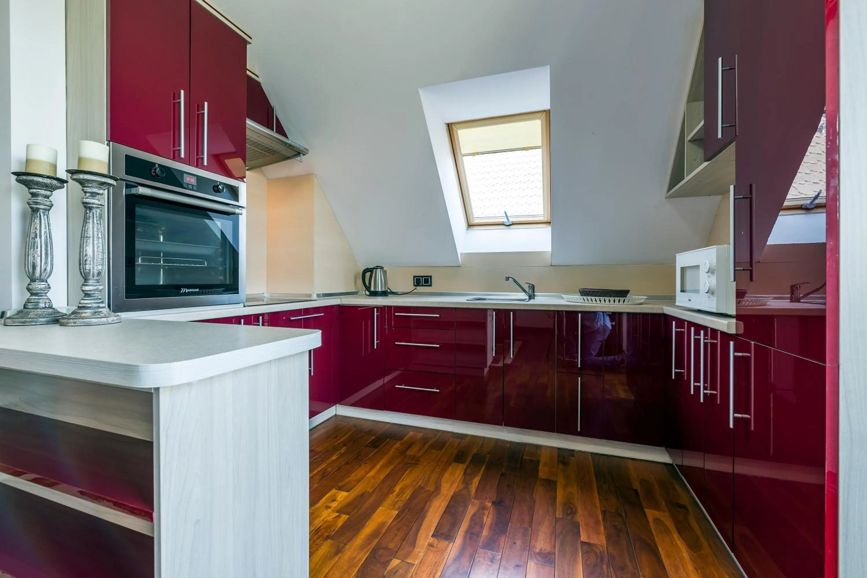 Kitchen or kitchenette in Mala Italia Apartments